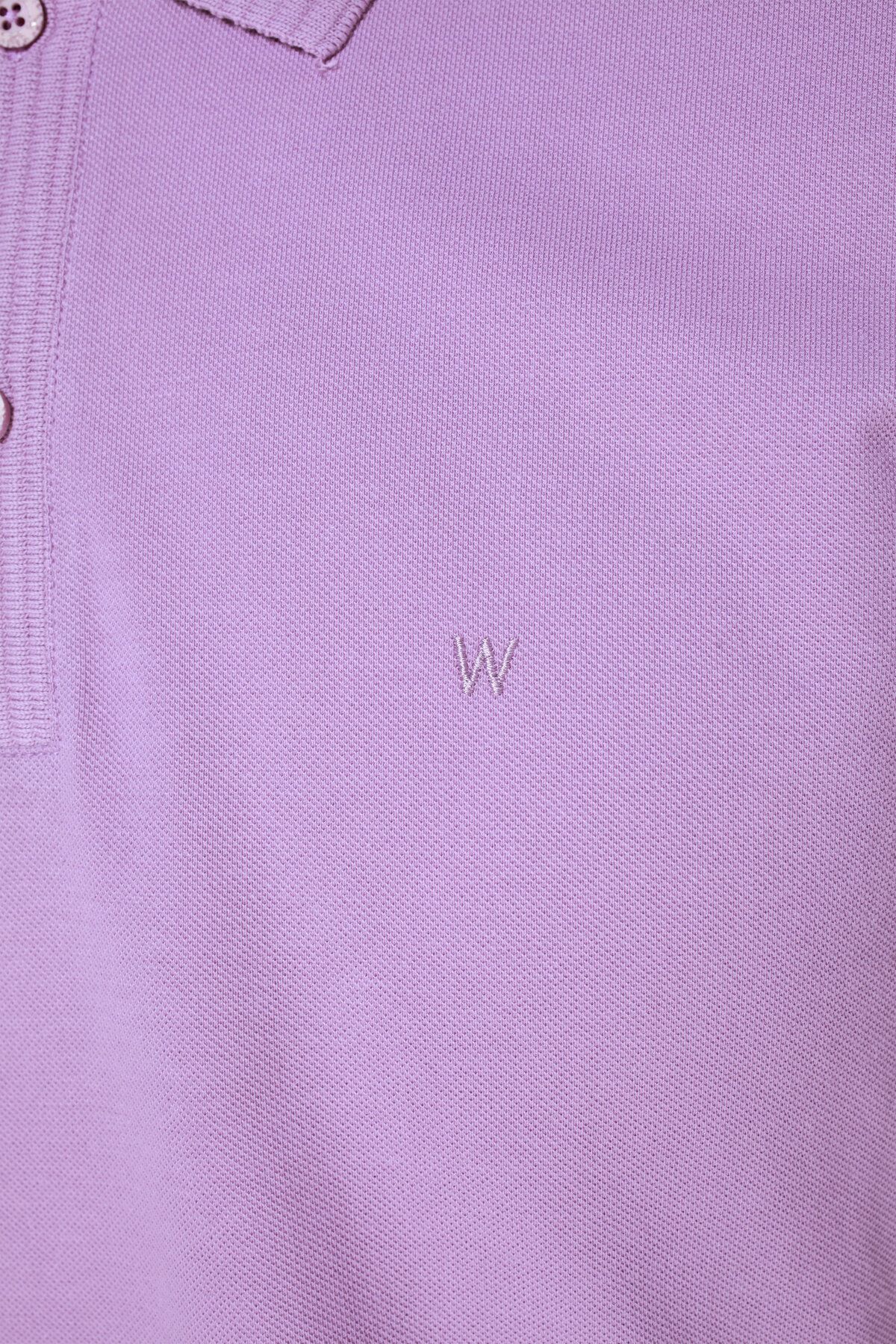 تی شرت بنفش مردانه LILA POLO YAKA W Collection