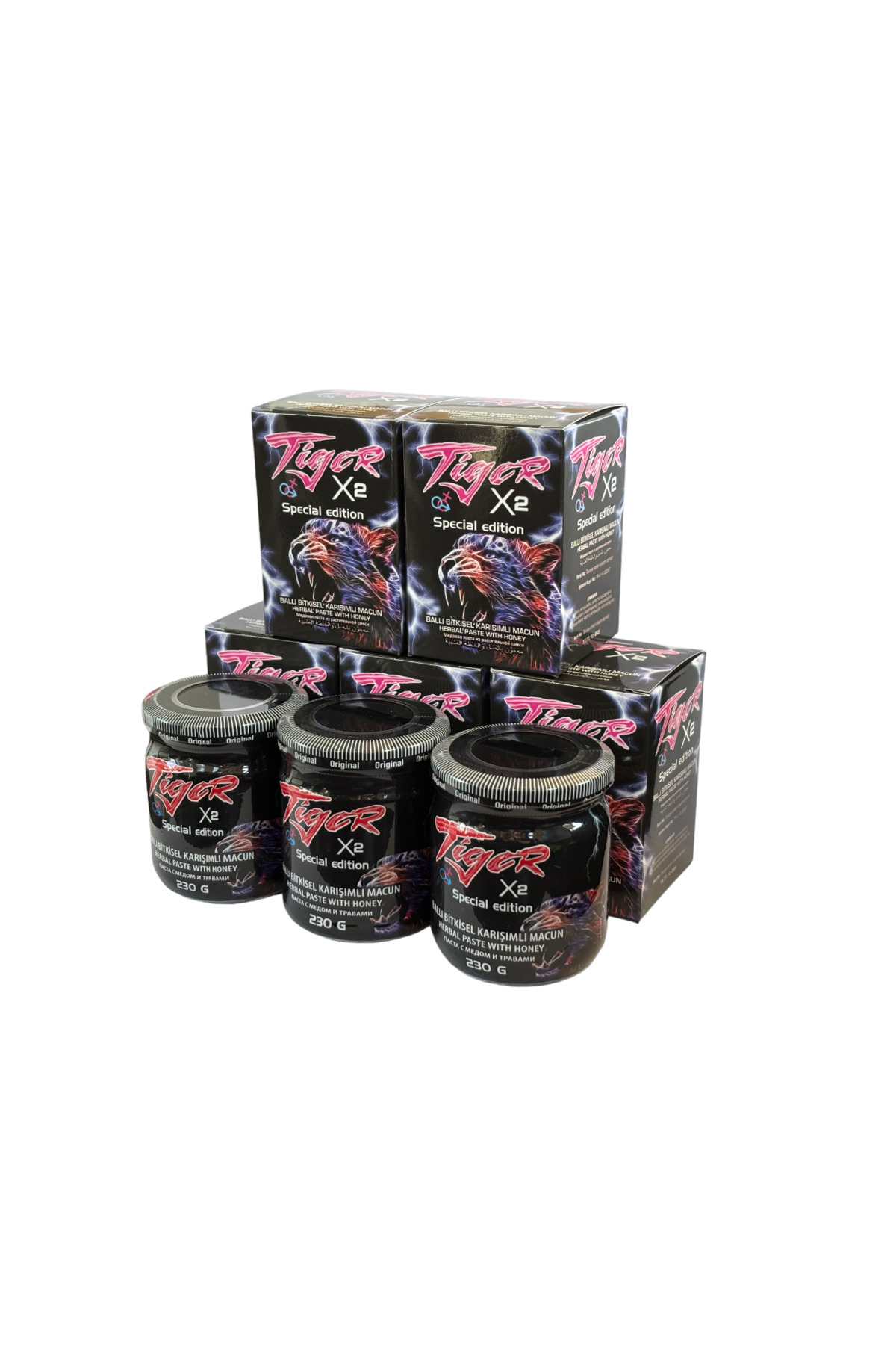 Tiger TİGER X2 5 ADET 230GR KAVANOZ MACUN - Fiyatı, Yorumları
