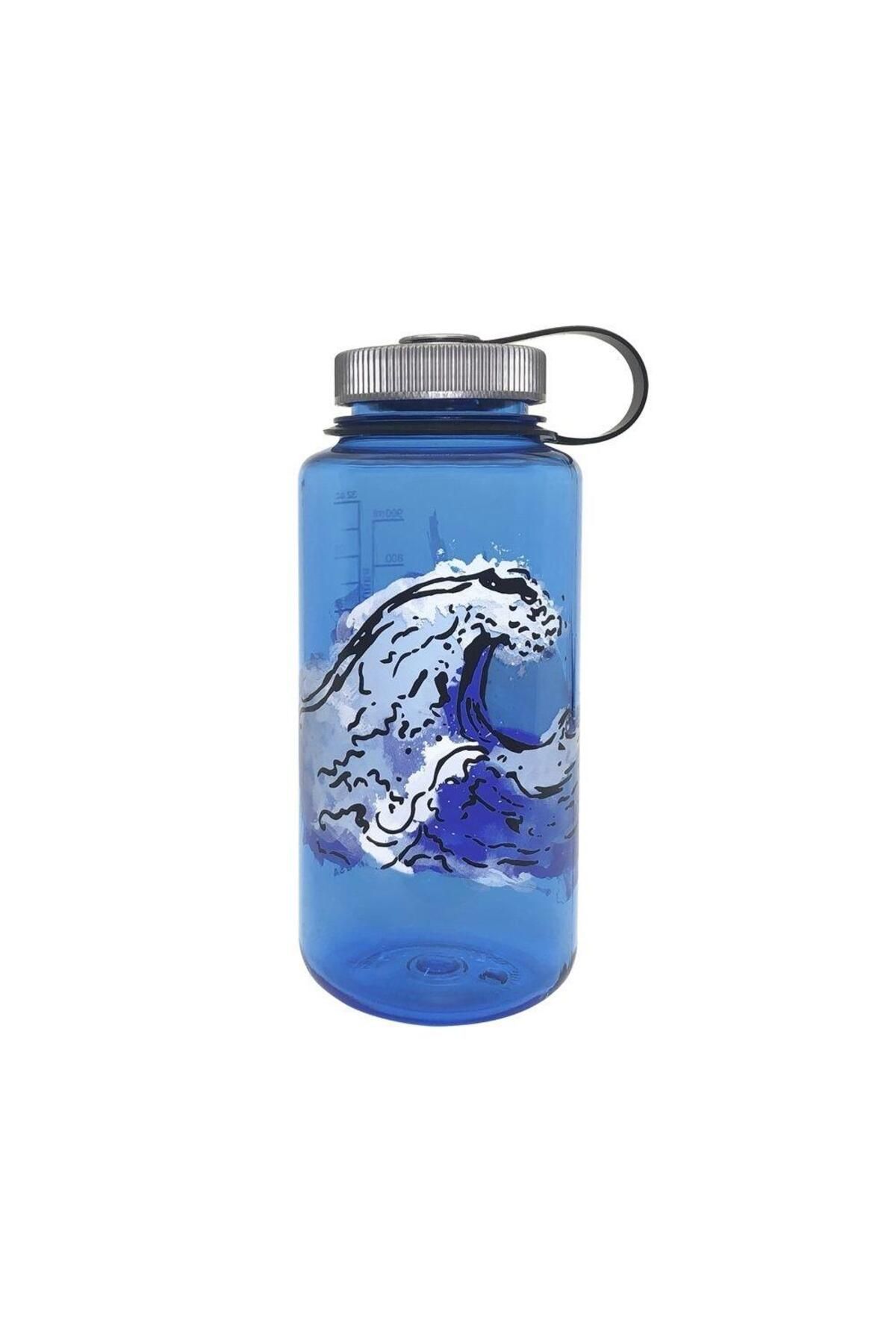 NALGENE-32 oz Slate Blue Flasket 2