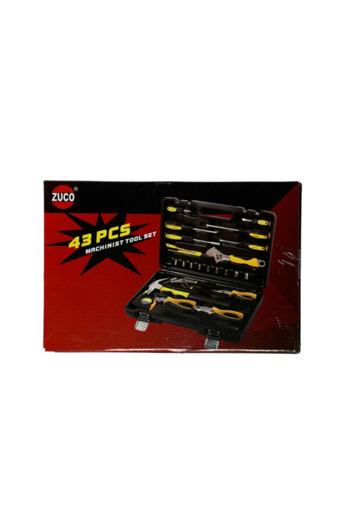 Zuco-43-Piece Multipurpose Machinist Tool Set with Carry Case 5