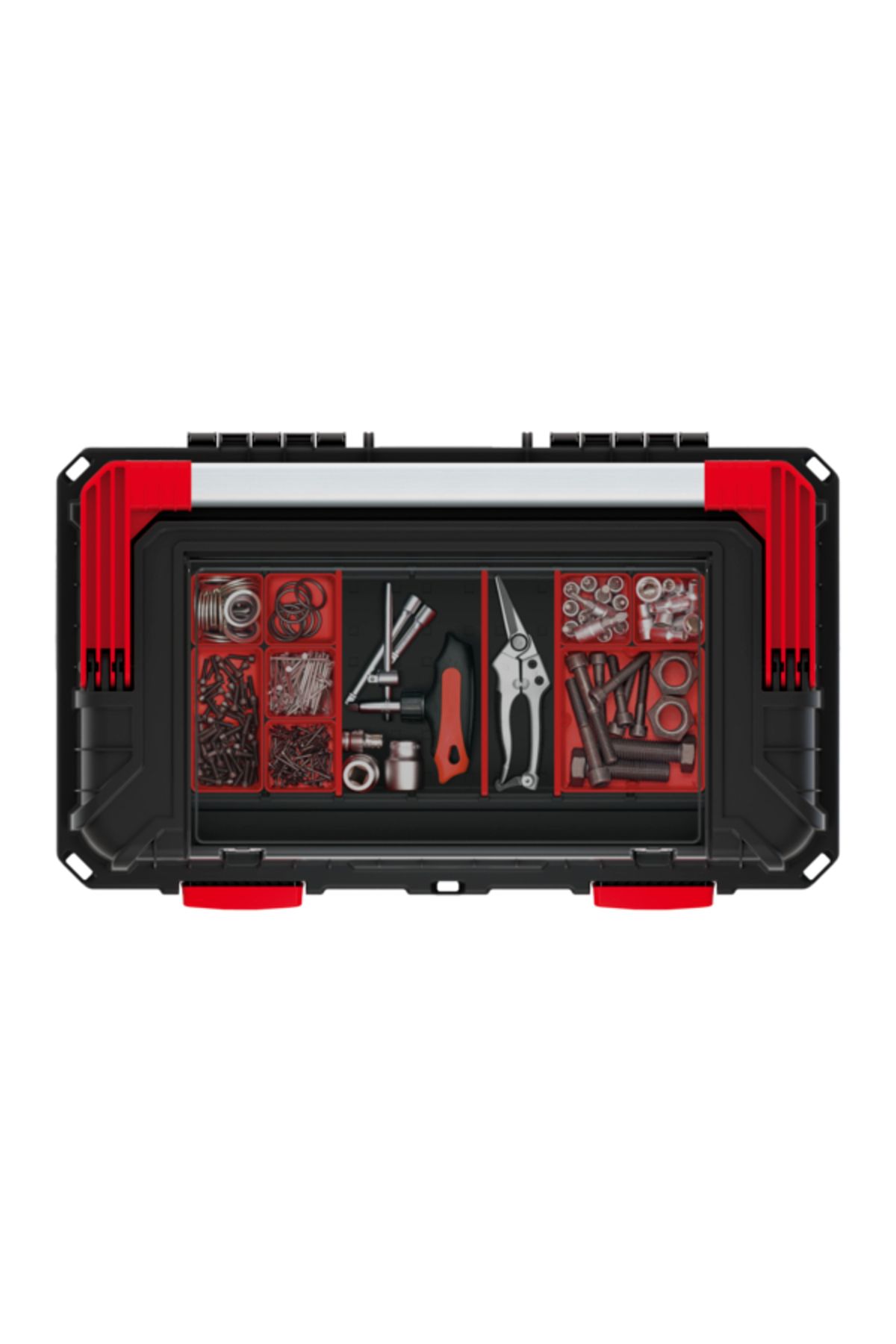 kistenberg-60 Multi Compartment Heavy Tool Box with Foldable Handle 3