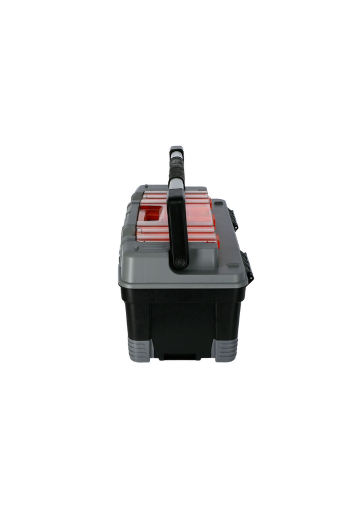 Tactix-Tool Box with Removable Top Organizer and Tote Tray 22inch 8