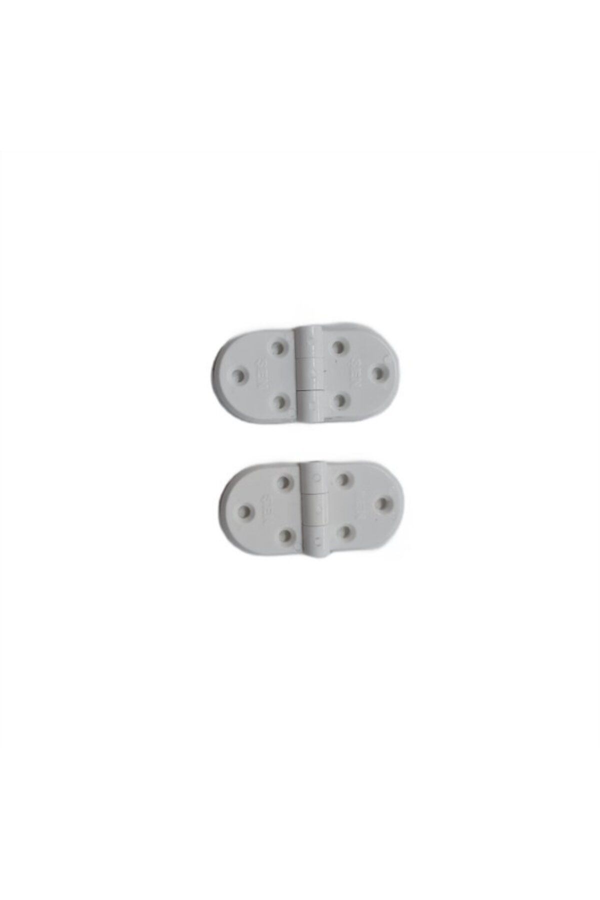Şen-Şen Plastic Table Hinge |   White Color |   Size 7 cm |   Durable and Easy Installation |   10 Pcs 4