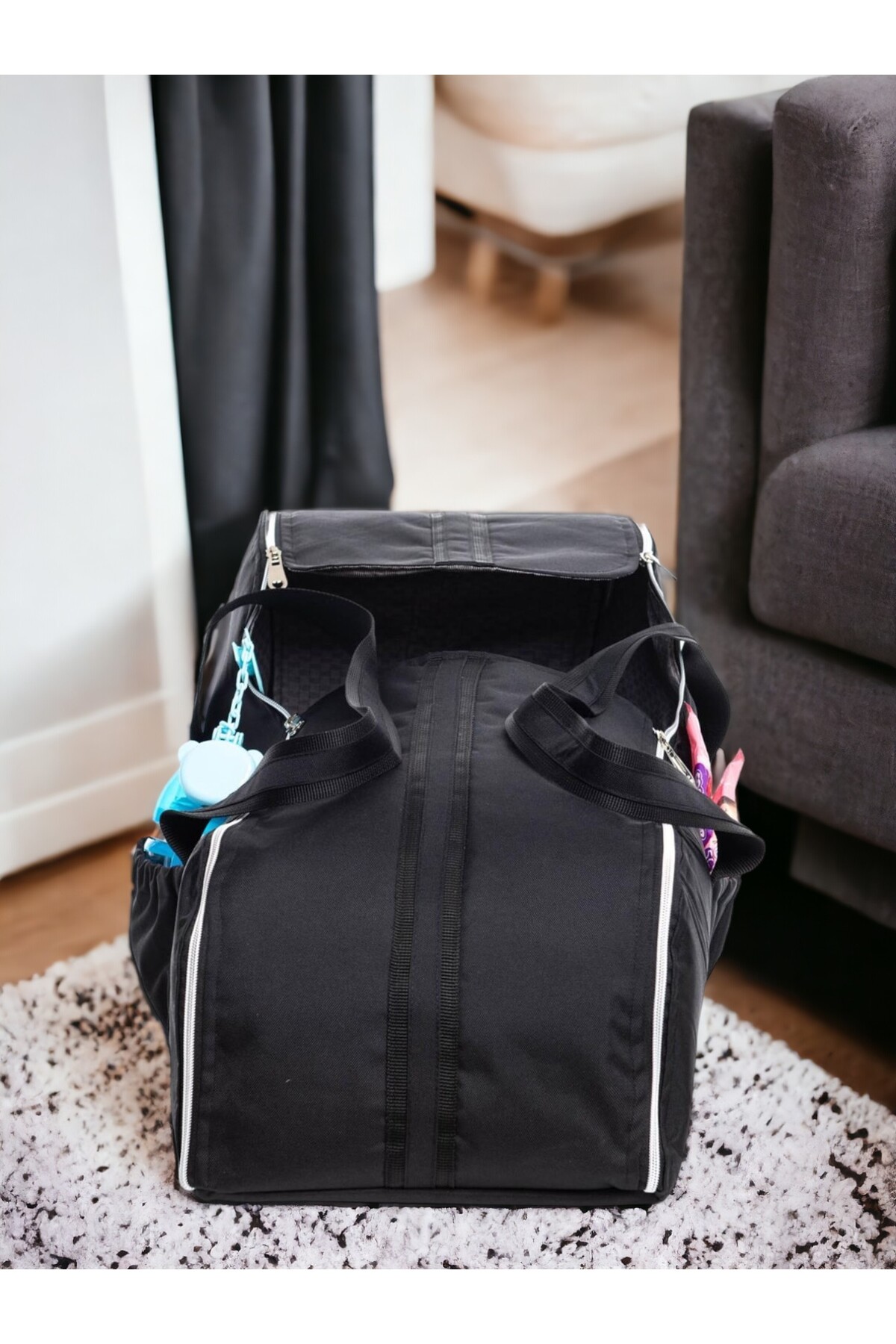 sahra bebek EXCLUSIVE 3'LÜ DOĞUM SETİ (BEBEK BAKIM SIRT ÇANTASI, PORTBEBE-BEBEK TAŞIMA VE NOHUT KUNDAK) fotoğrafı 7 (önizleme)