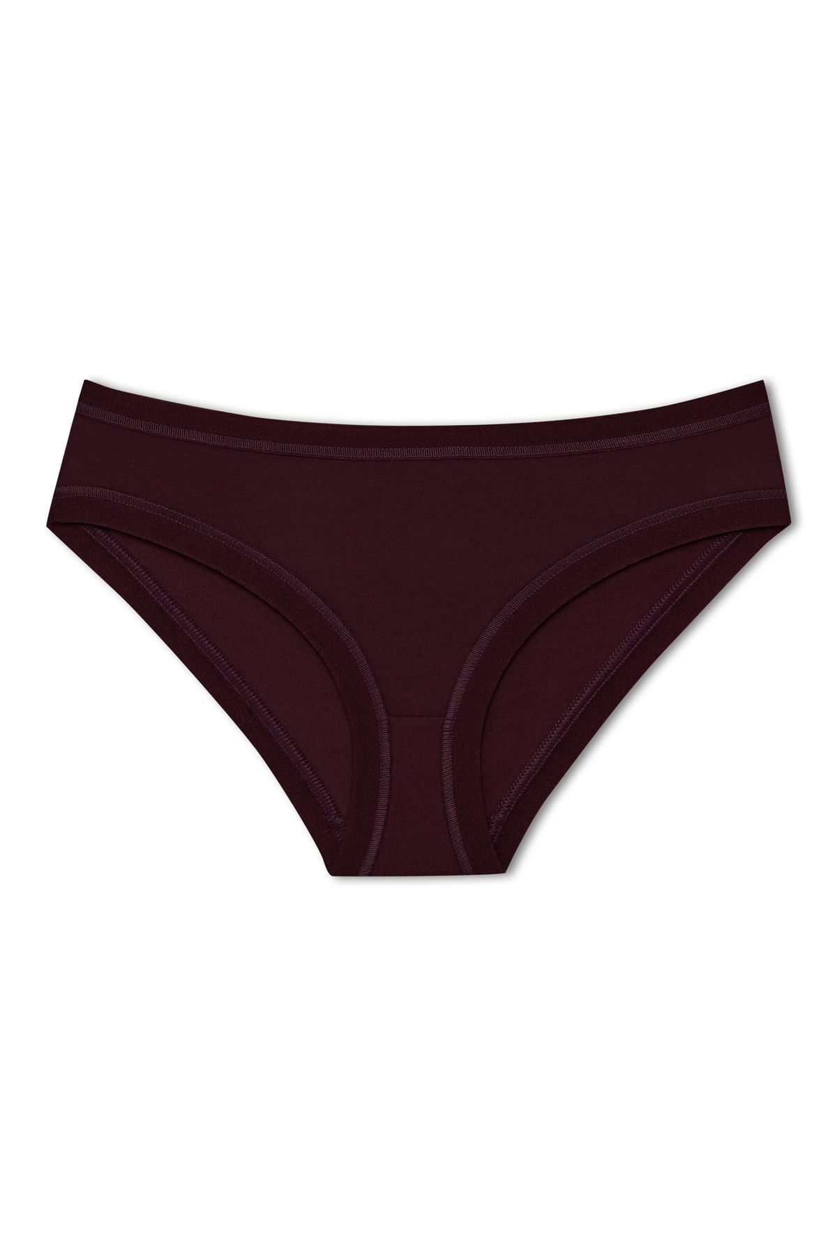 HNX-Pachet de 3 chiloți din bumbac pentru femei, cu talie și picior elastic 4