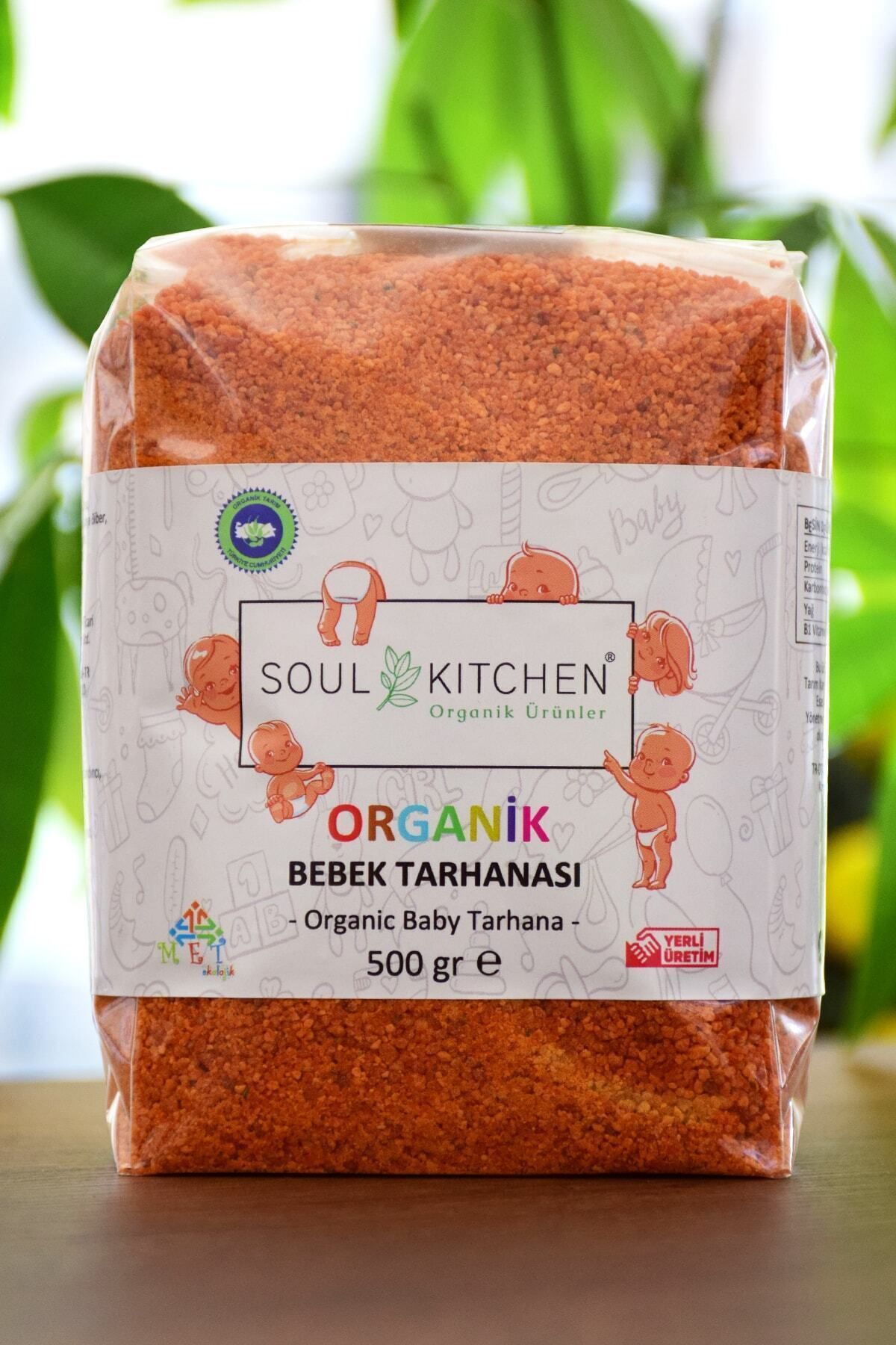 Soul Kitchen Organik Ürünler Organik Bebek Tarhanası 500gr (İLAVE TUZSUZ)