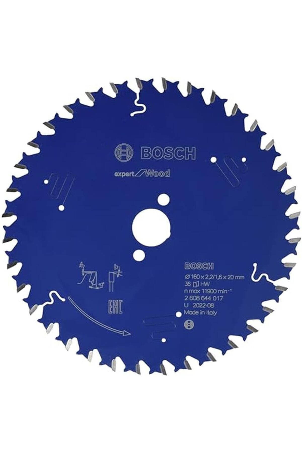 STOREMAX shopmst 2608644013 dairesel testere bıçağı Expert for Wood, Mavi, 2608644014, 0 watts, 0 volts L