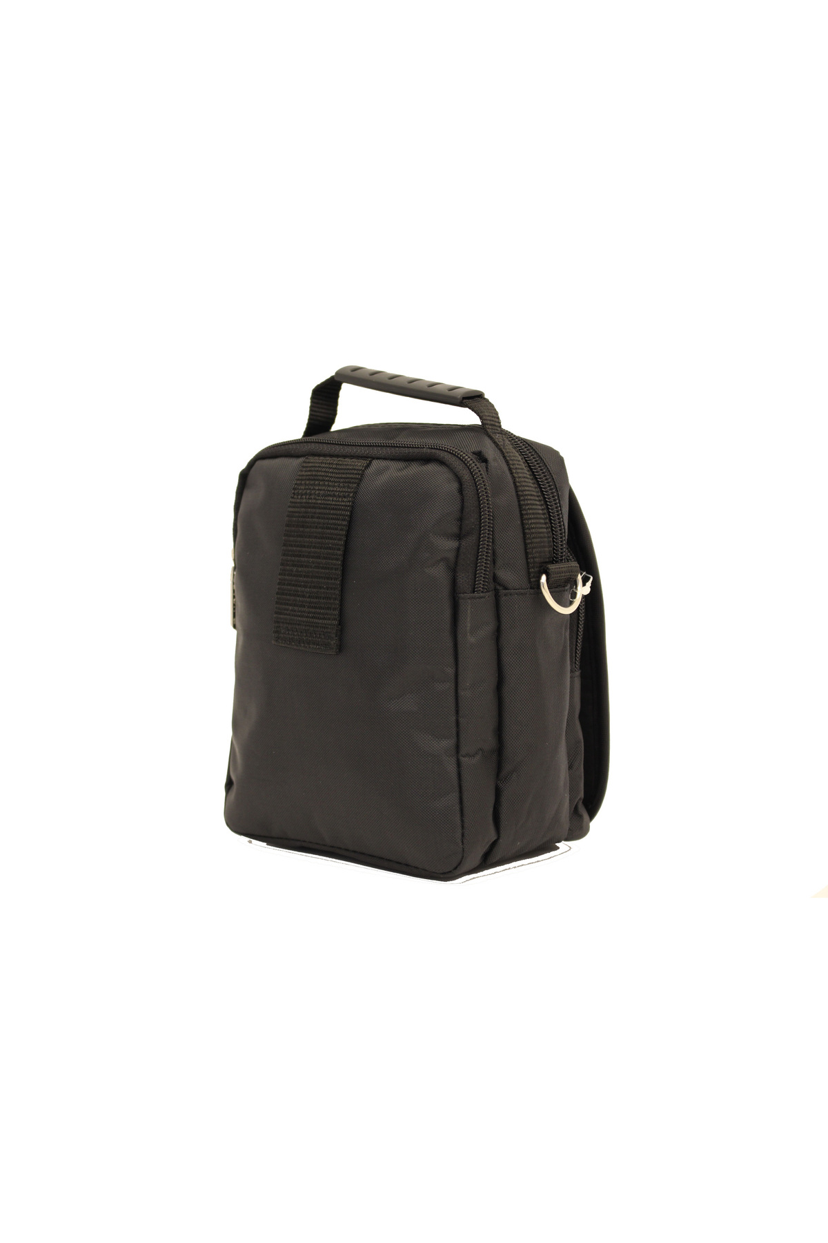 SEVENTEEN 2302 Polyester Kumaş, Omuz Askılı, Kulplu, Erkek Portföy Çanta ( 14x17 cm ) görsel 3
