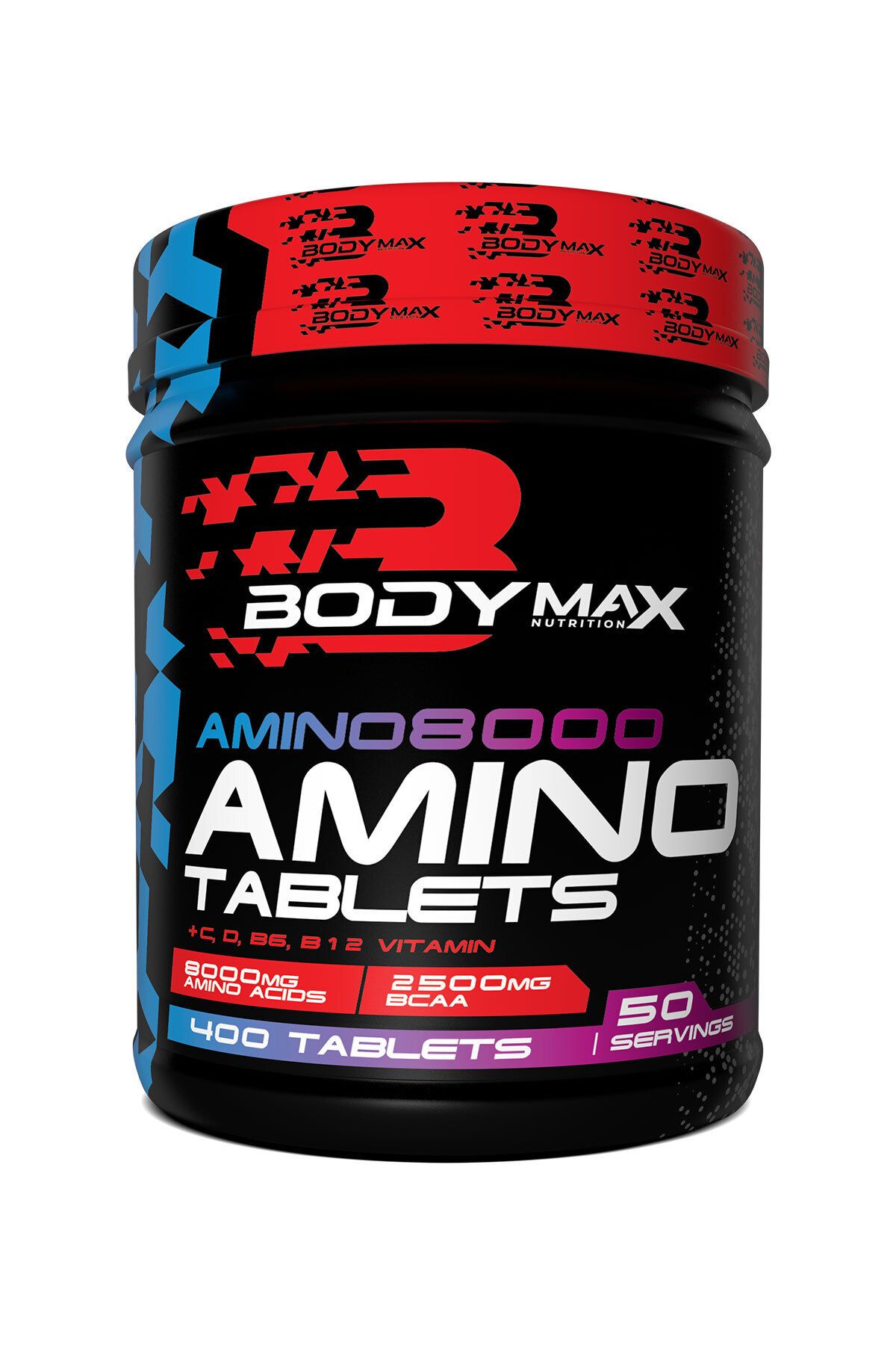 BODYMAX-Promass Mass Gainer 3600 Gr - Chocolate Flavored, Amino8000 Acid Tablet + Shaker Gift 3