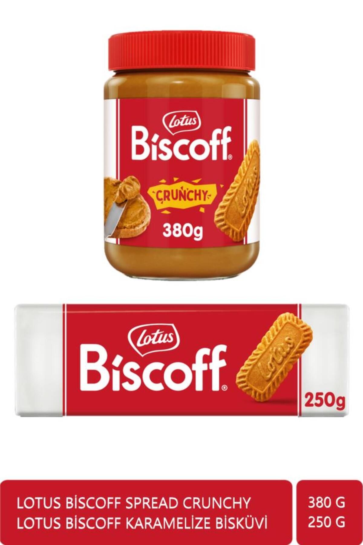 Lotus Bıscoff 250gr. Bıscoff Spread Crunchy 380 Gr.