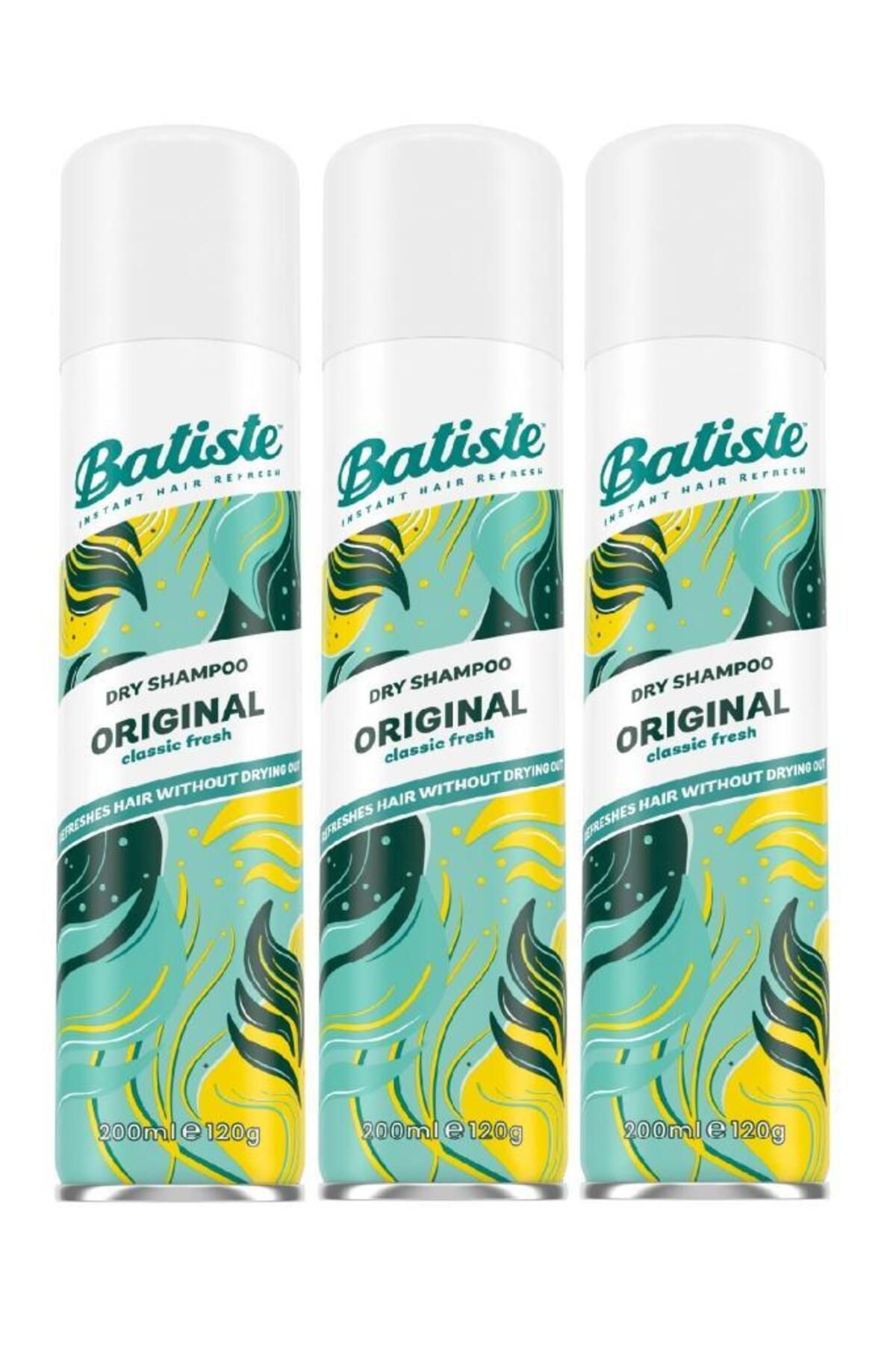 Batiste Kuru Şampuan Orıgınal 200 ml X 3 Adet