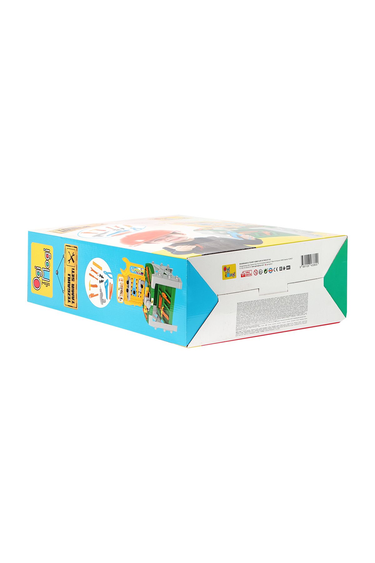 Ogi Mogi Toys-Ogi Mogi Kinder-Werkzeugbank, 33-teiliges Konstruktionswerkbank mit elektrischer Bohrmaschine 8