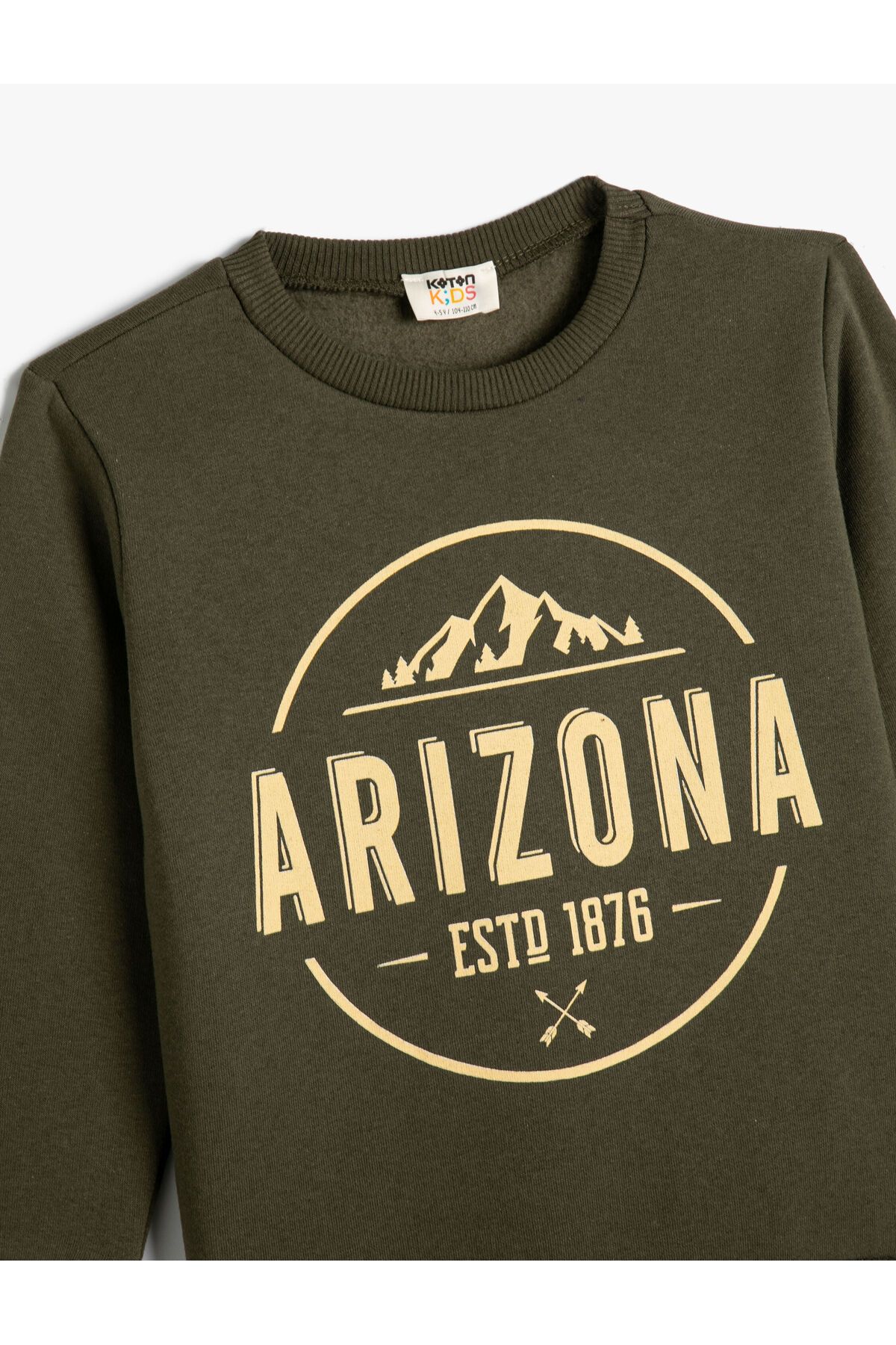 Koton-Sweatshirt Arizona Printed Ruffled Crew Neck 3