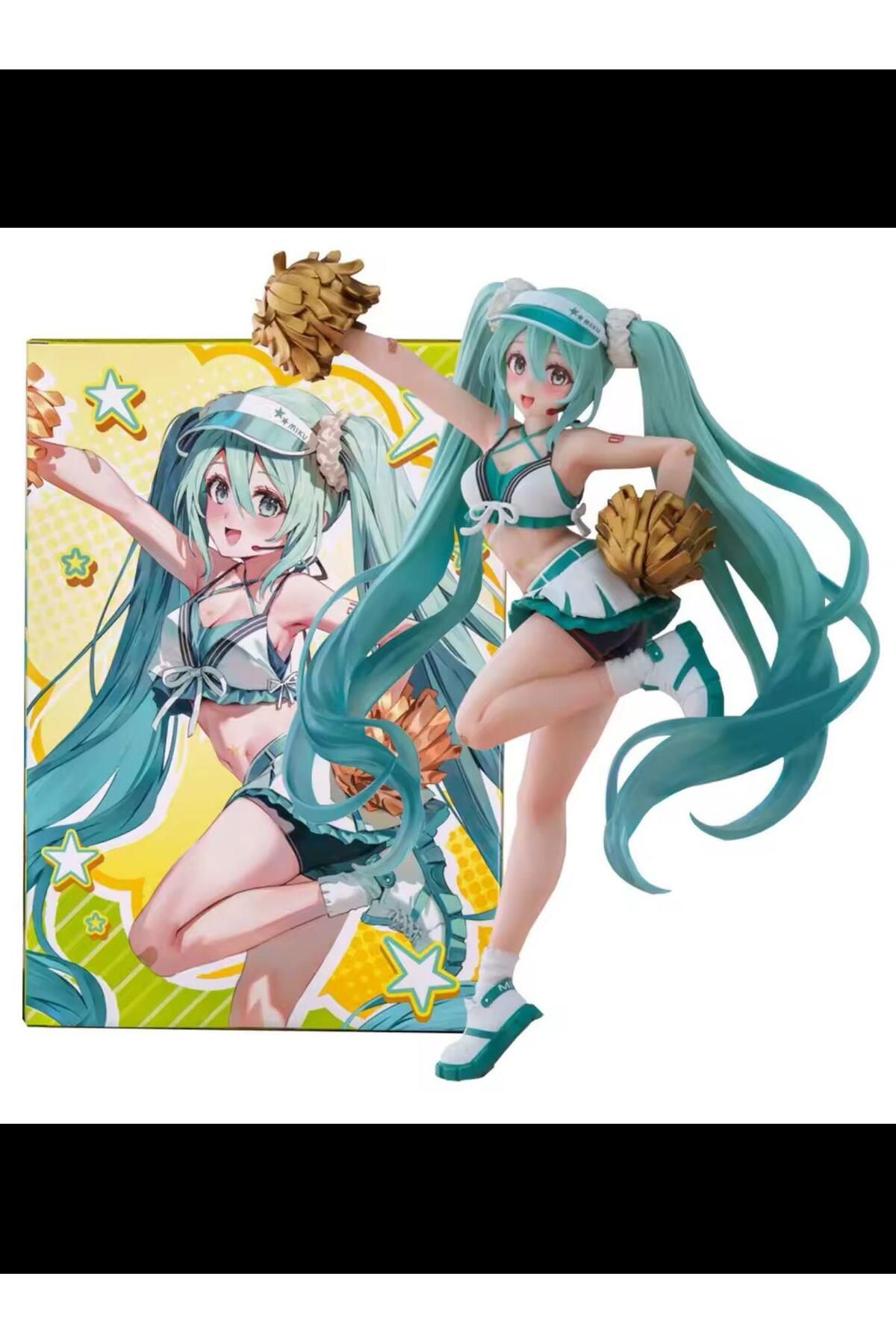 Zigver-Hatsune Mi̇ku 20 cm Anime Amigo - Standing Decorative Susler 5