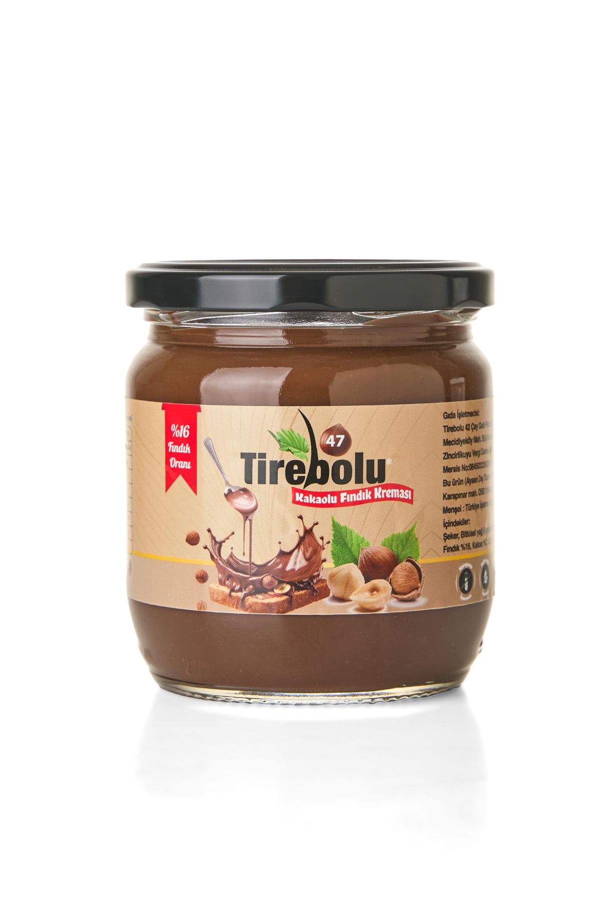 Tirebolu 42 KAKAOLU FINDIK KREMASI 400 G