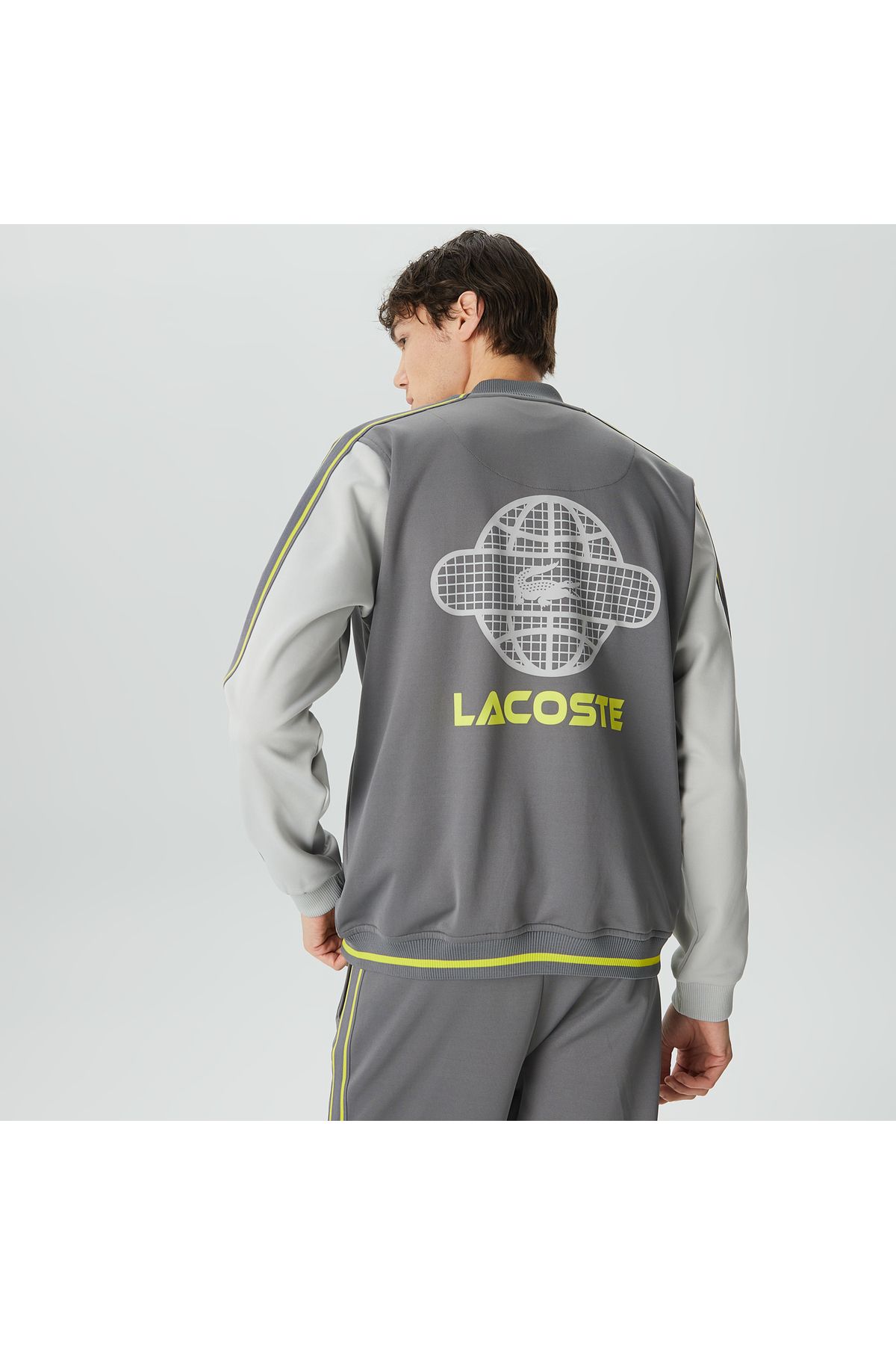 ست گرمکن خاکستری مردانه House of Superstep X لباس Lacoste