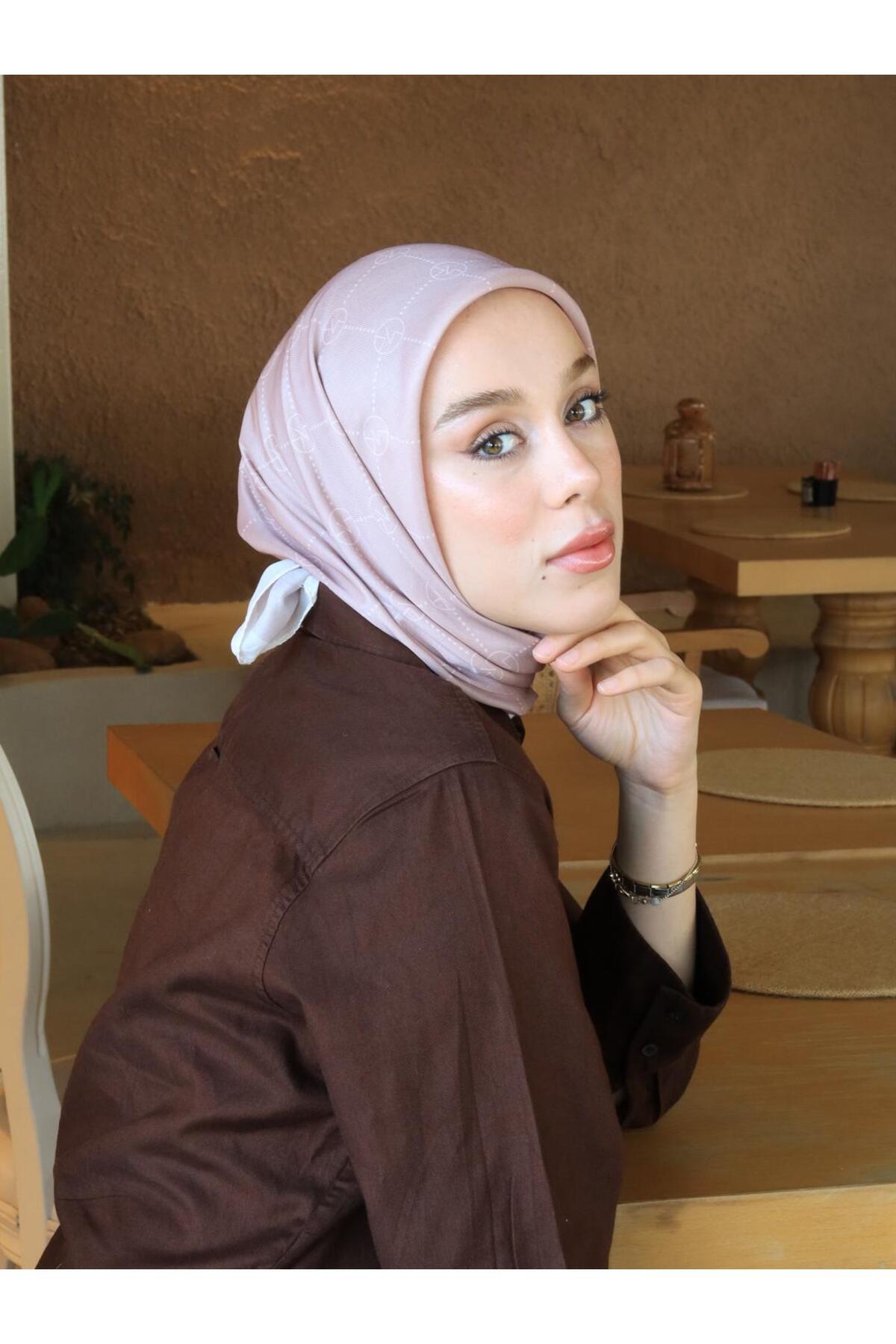 Modakaşmir-Mk Baklava Cotton Scarf 3