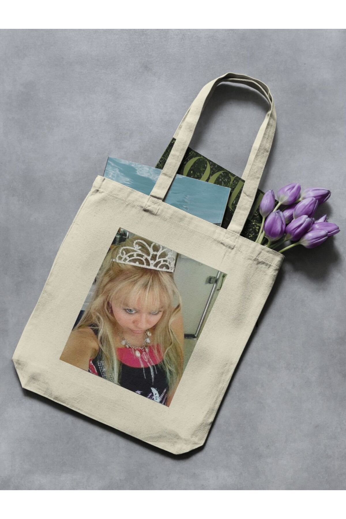 redame Kişiye Özel Tasarım Kendi Çantanı Tasarla Design Your Bag Cover Bez Çanta Tote Bag görsel 3