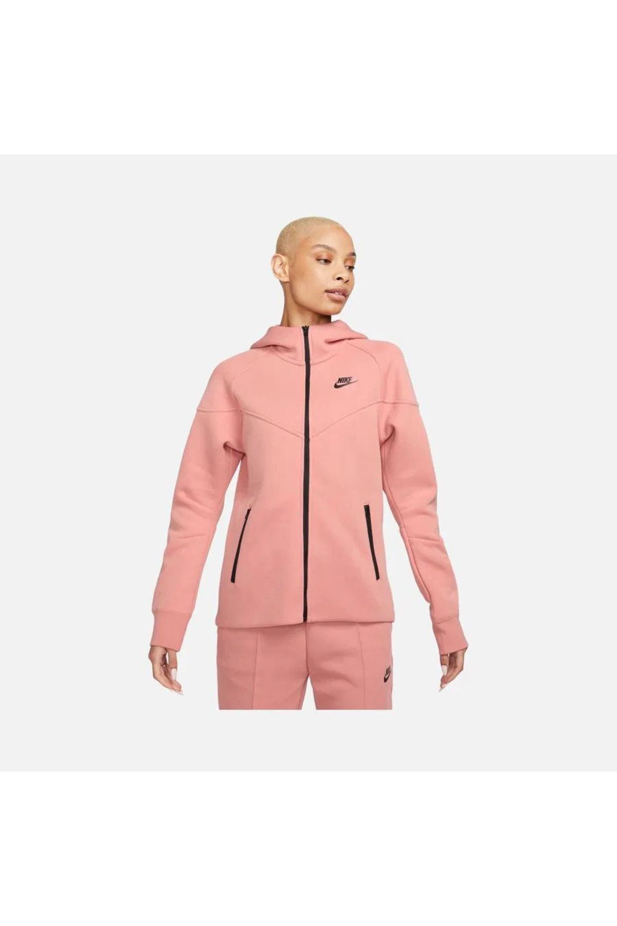 Nike-Tech Fleece Windrunner Fa24 Full-Zip Hoodie Women's Sweatshirt 2