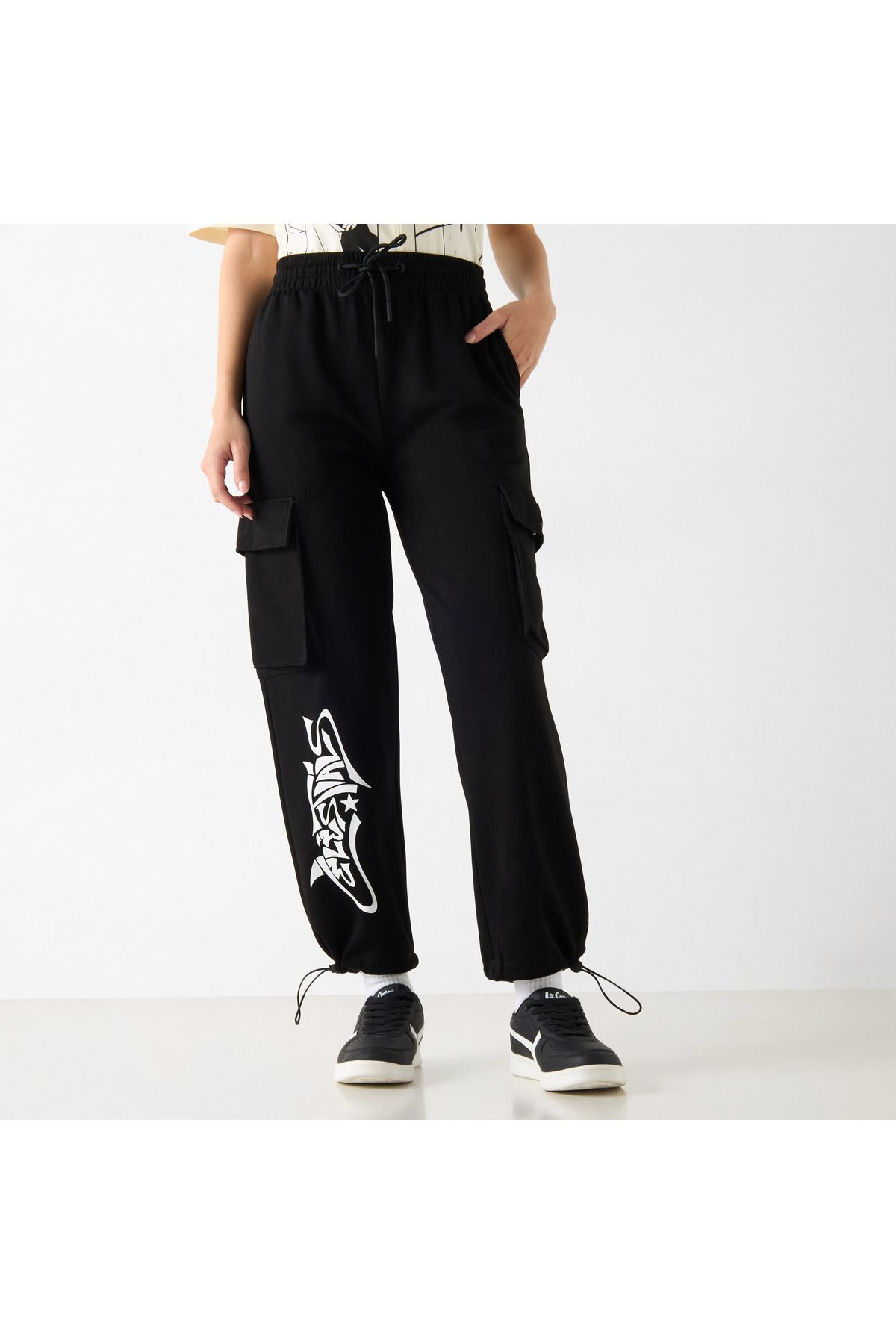 SP Characters-The Celestials Print Joggers with Drawstring Closure and Pockets 1