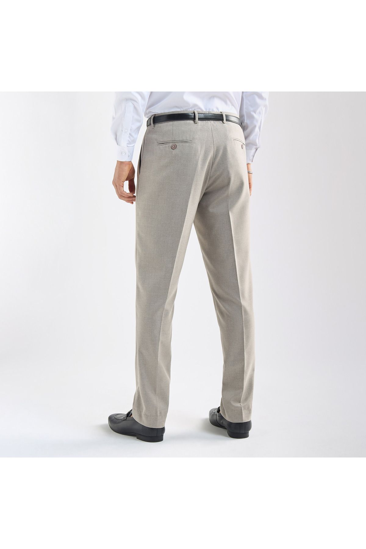 FAV-Regular Fit Flexi Waist Trousers with Pockets 3