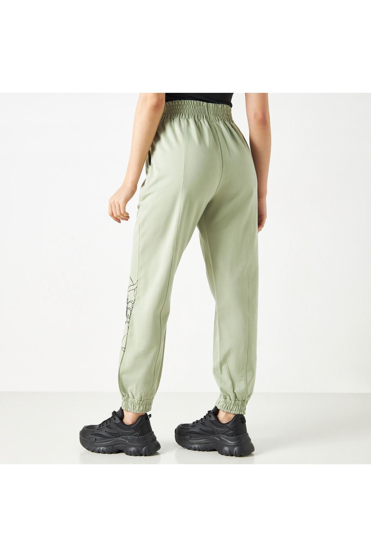 SP Characters-Ulquiorra Cifer Print Joggers with Elasticated Waistband and Pockets 3