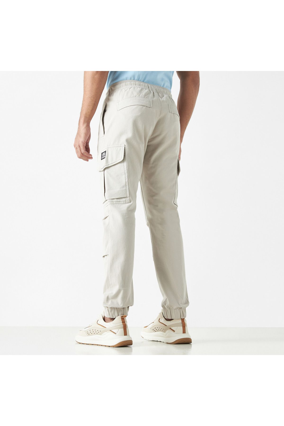 ECKO-Unltd Solid Cargo Pants with Pockets 3