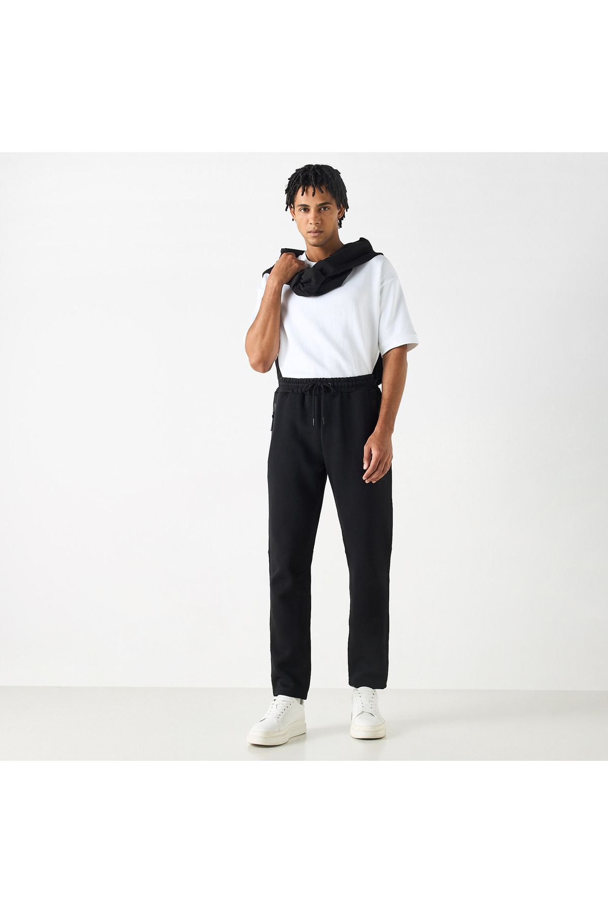 Kappa-Track Pants with Drawstring Closure and Pockets 2
