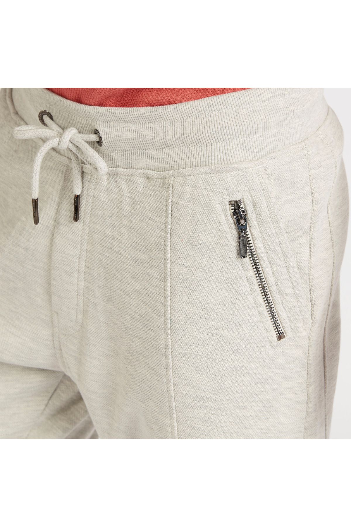 Iconic-Textured Joggers with Drawstring Closure and Pockets 3