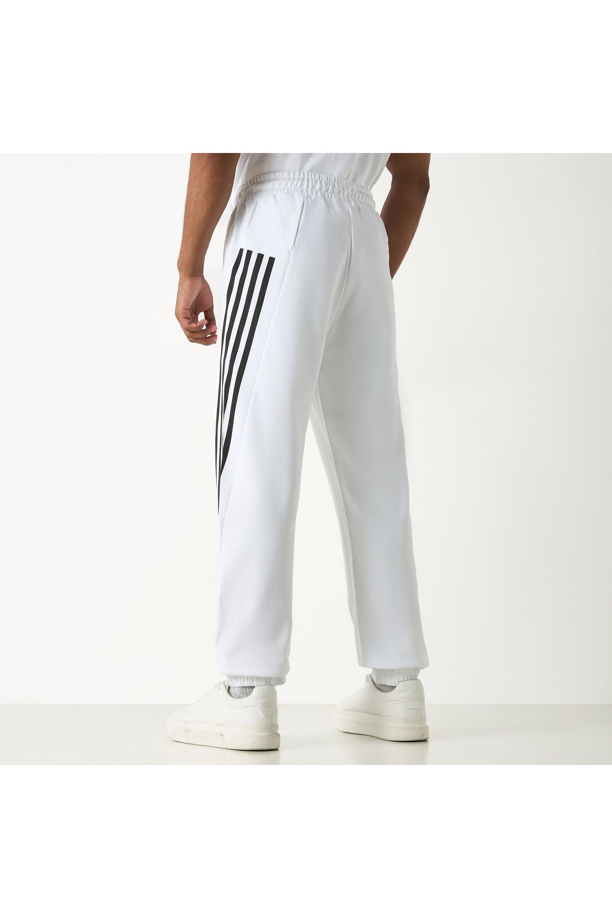 Kappa-Striped Detail Joggers with Drawstring Closure and Pockets 3