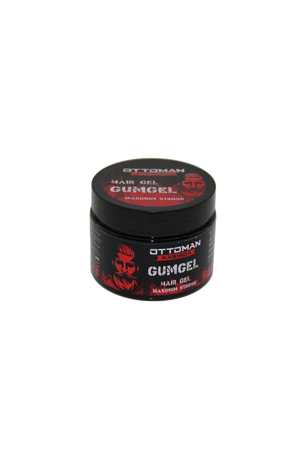 Go İthalat OTTOMAN KASIRGA 350ML  GUMGEL  SİYAH - KIRMIZI  MAXIMUM STRONG SAÇ JÖLESİ (4453)