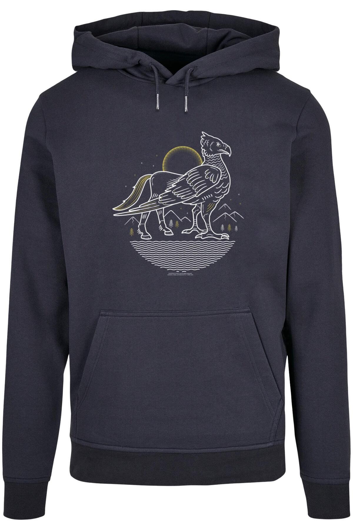 ABSOLUTE CULT-Harry Potter - Buckbeak Line Art Basic Hoody 1