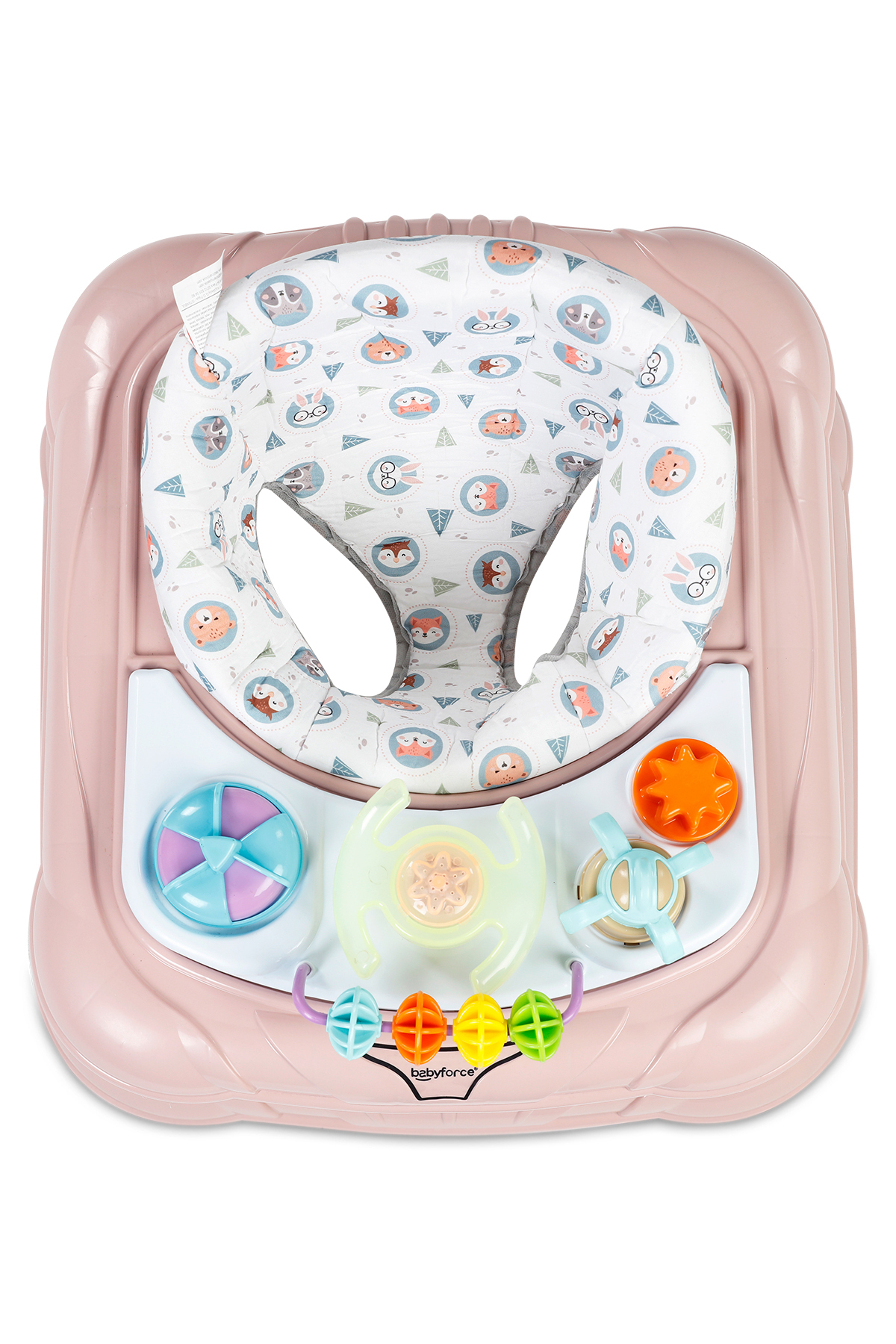 Baby Force Lüks Müzikli Yürüteç - Pudra fotoğrafı 4 (önizleme)