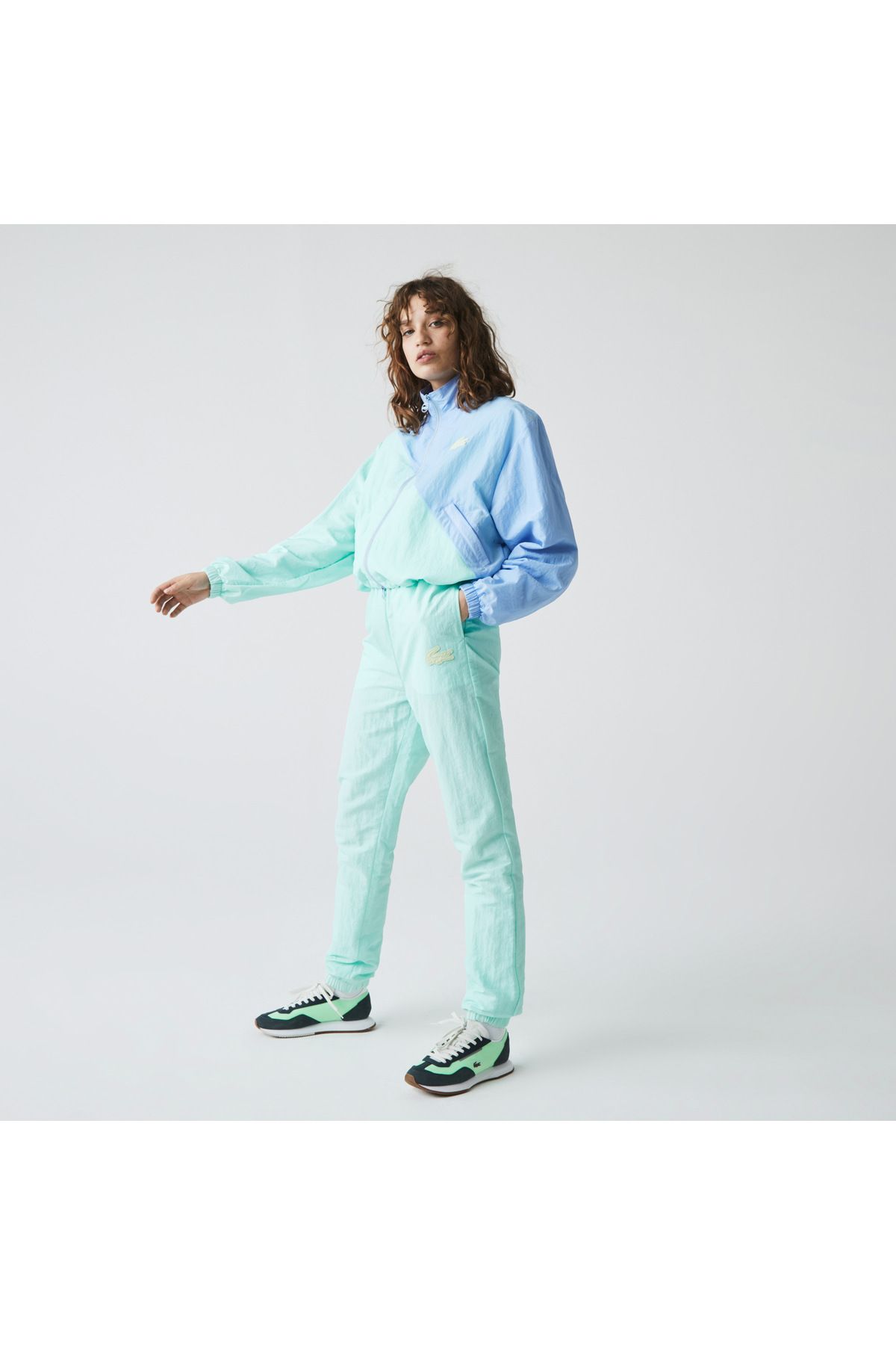 Lacoste-Light Blue L!And Women's Sweatpants 6