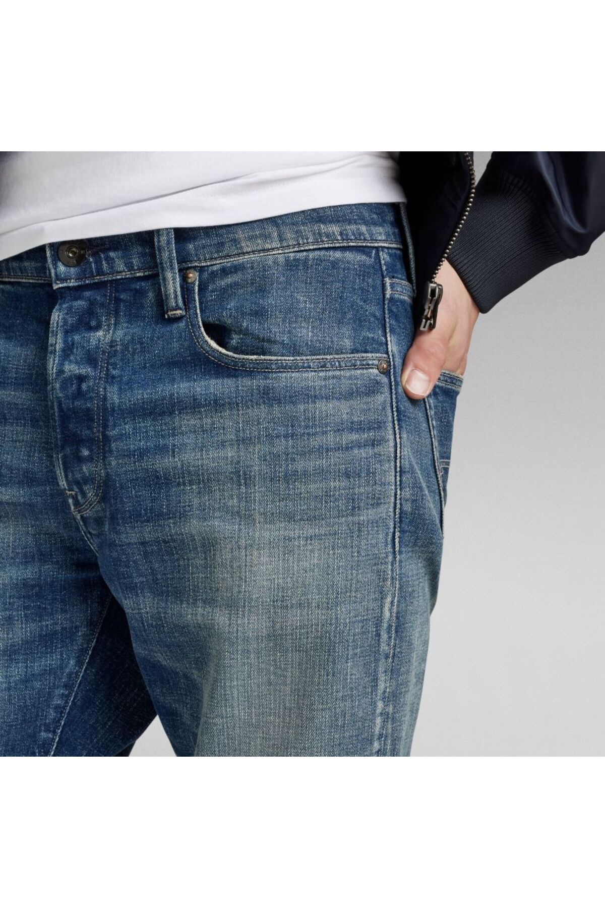 شلوار جین مردانه 3301 باریک اورجینال G-STAR RAW