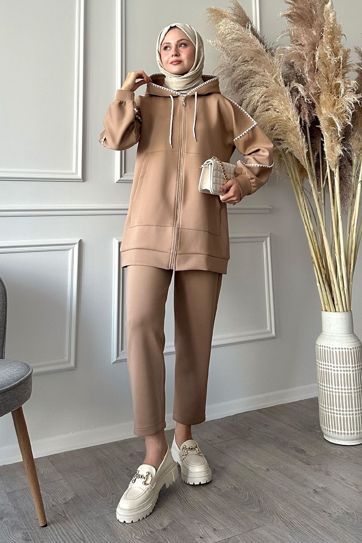 InStyle Zestaw Do Nurkowania Shepherd's Stitched Camel Kobieta - 40