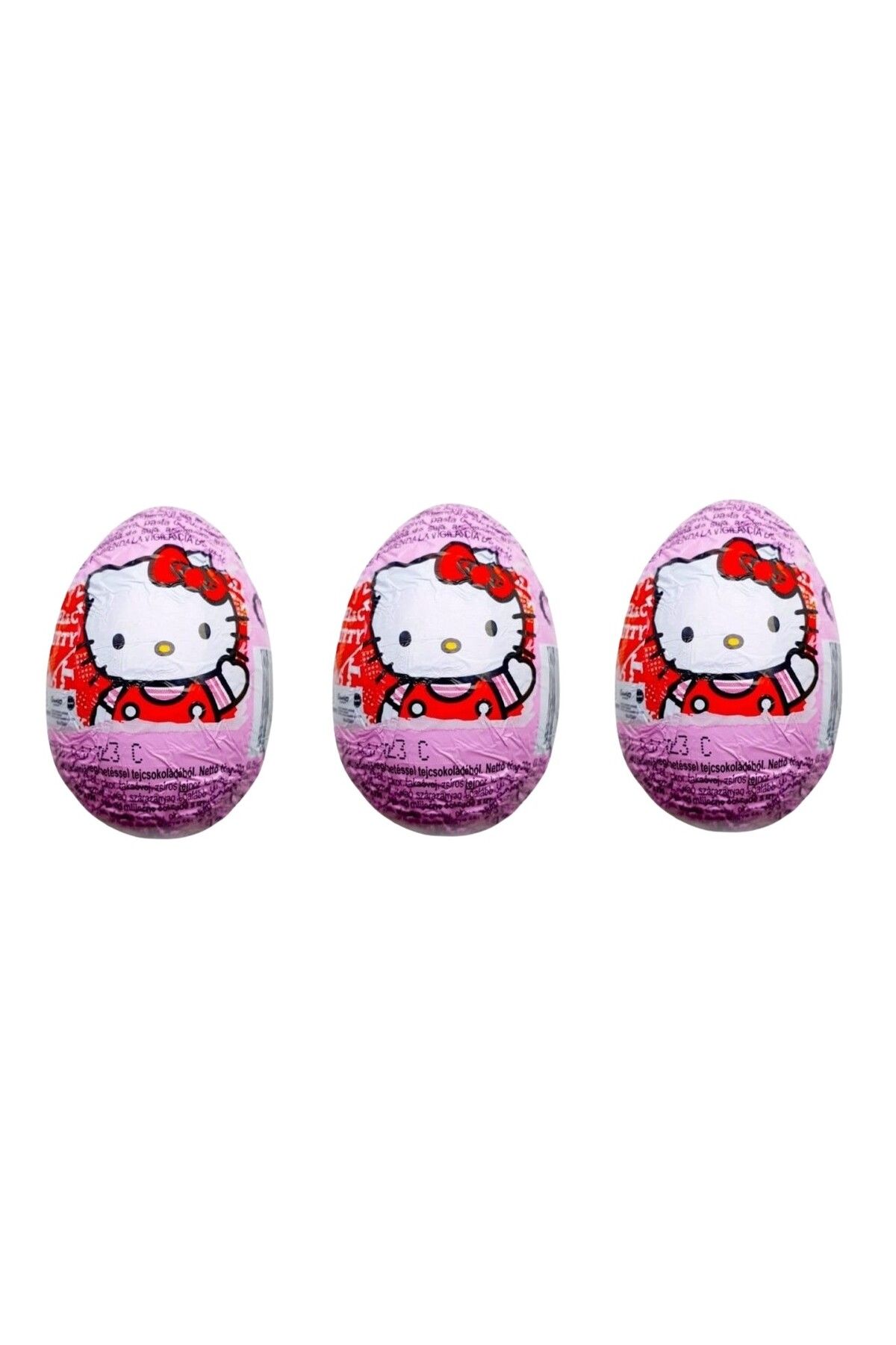 Hello Kitty Glutensiz Çikolatalı Sürpriz Yumurta 20 g (3 ADET)