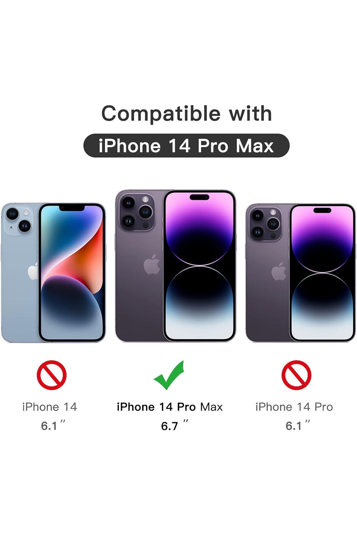 EVAX-(Armor Ghost) Ghost Glass Screen Protector with Alignment Apparatus for iPhone 14 Pro Max Compatible 5