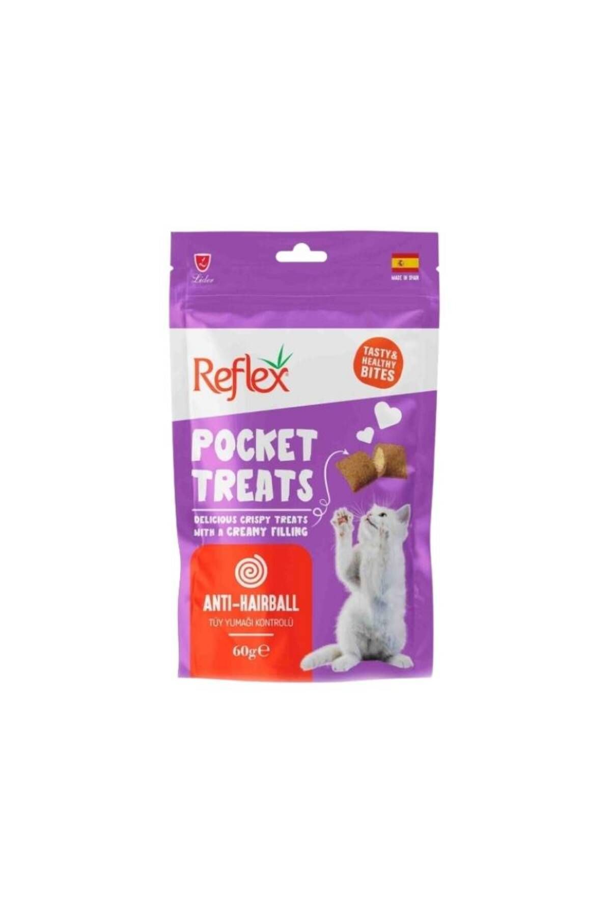 Pocket Treats Anti-Hairball Tüy Yumağı Önleyici Kedi Ödül Maması 60 Gr