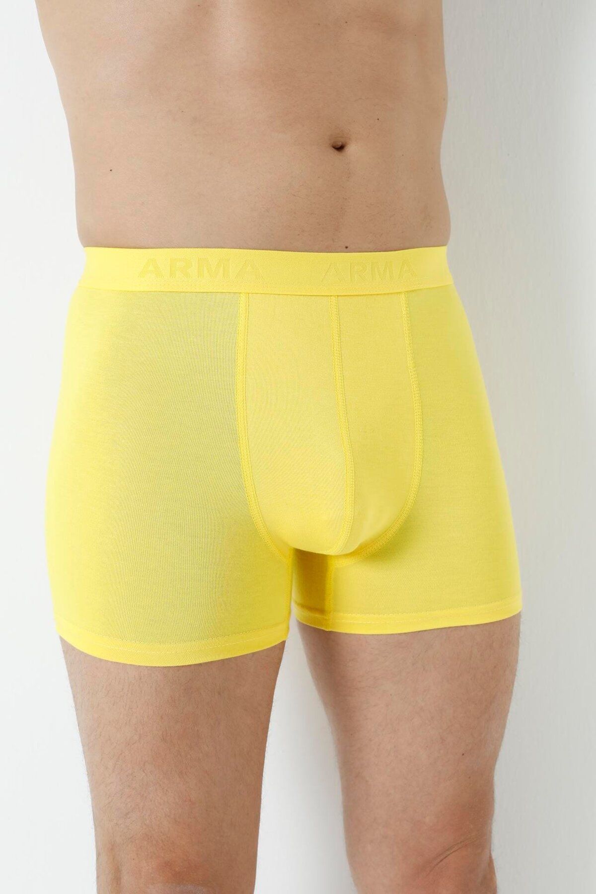 Arma Yıldız-Yellow Bamboo Men's Boxers - Pack of 3 7