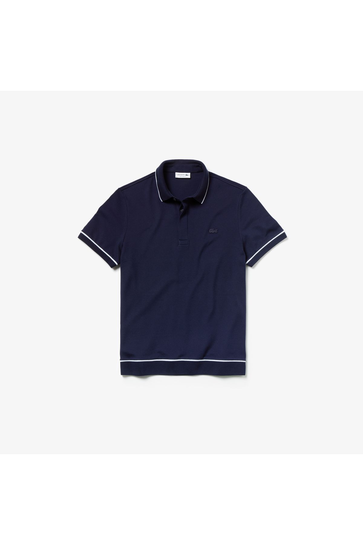 تی شرت یقه پولو آبی مردانه چوگان مناسب و Lacoste