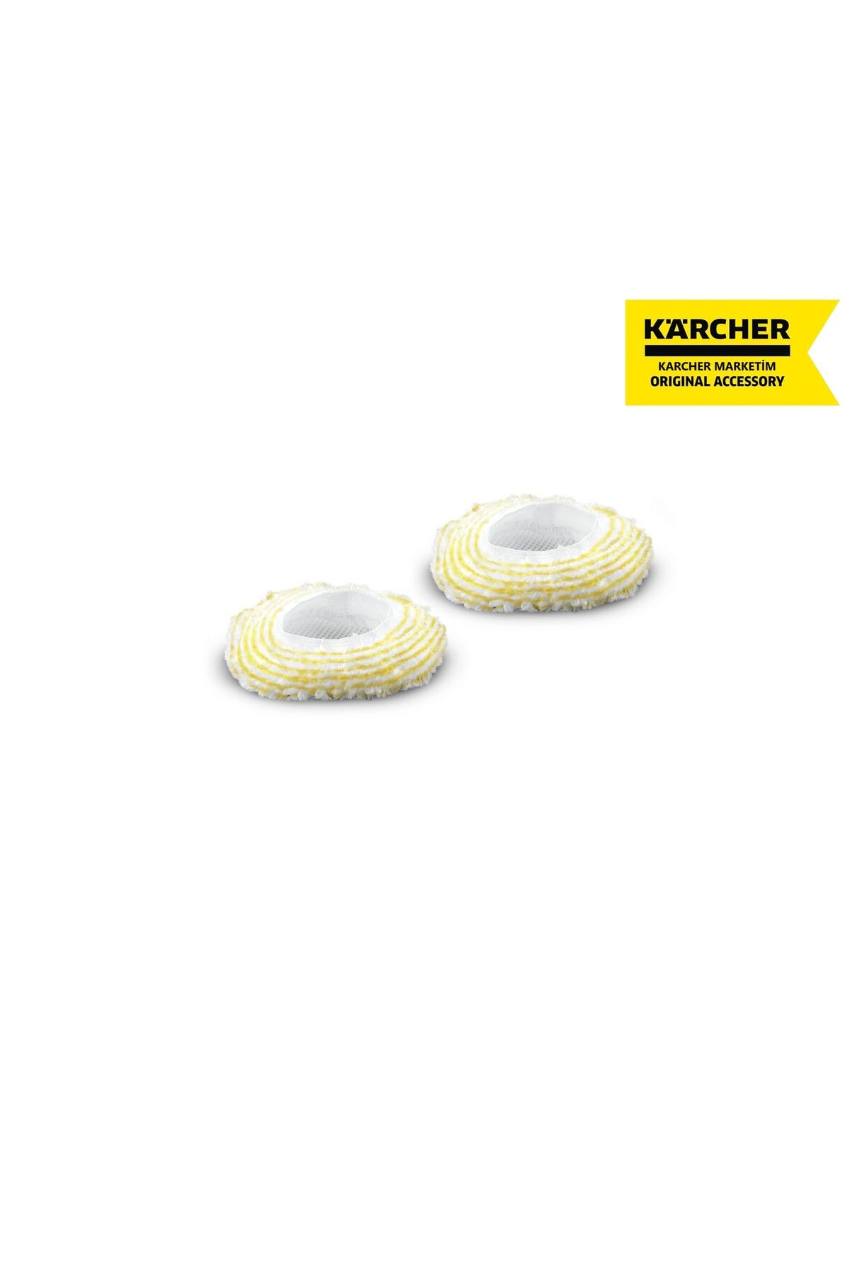 Karcher Sc Serisi ( Büyük Derz Başlığı ) Için Ikili Yedek Bez Seti