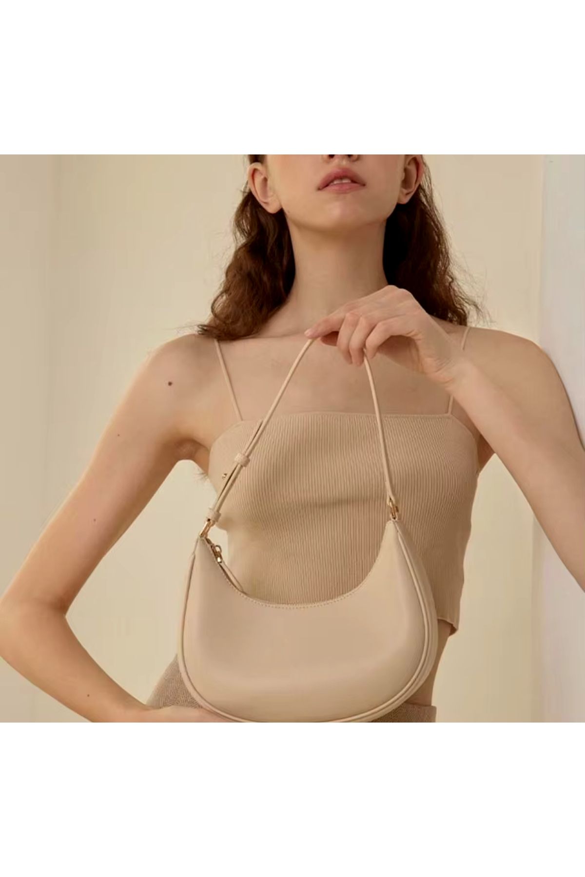 İAMBTŞY-Women's Baguette Bag Underarm Stylish Bag 4