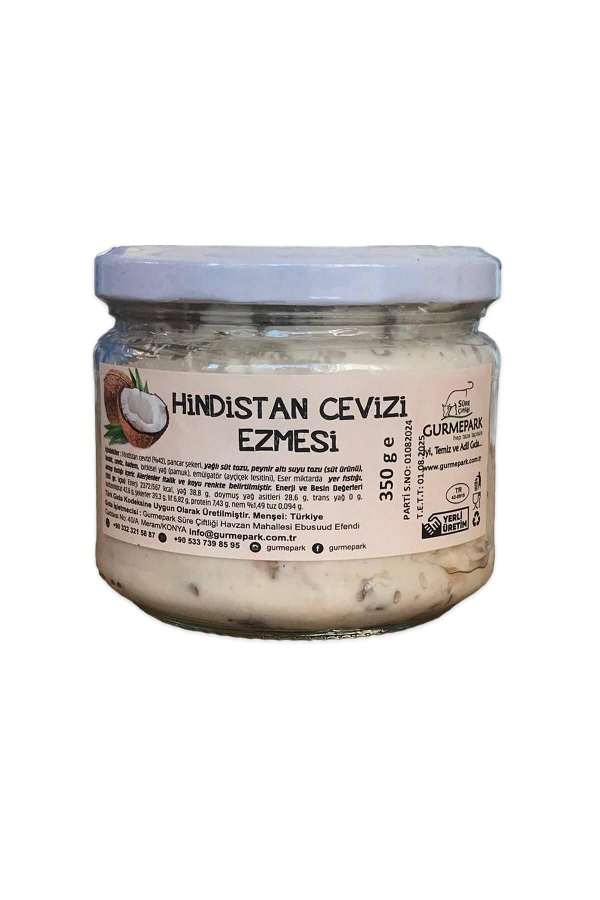 Gurmepark Hindistan Cevizi Ezmesi 300 G E