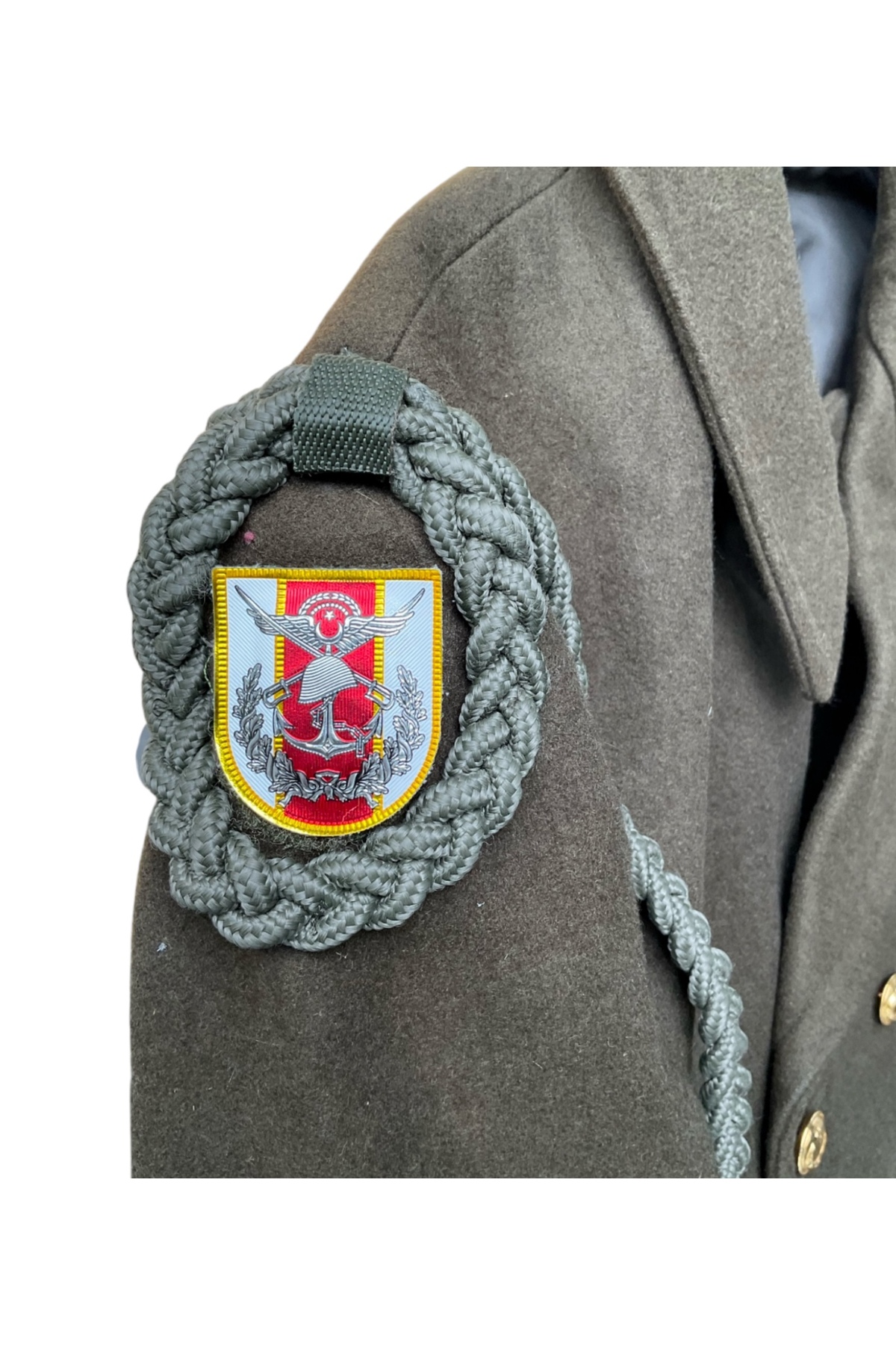 kho military design Türk Ordusu Yün Kaput Unisex (XL-51 D Beden) (Sıfır Ayarında) görsel 3
