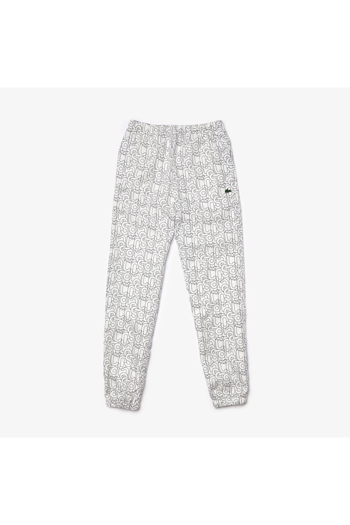 Lacoste-L!And Women's Printed White Sweatpants 5