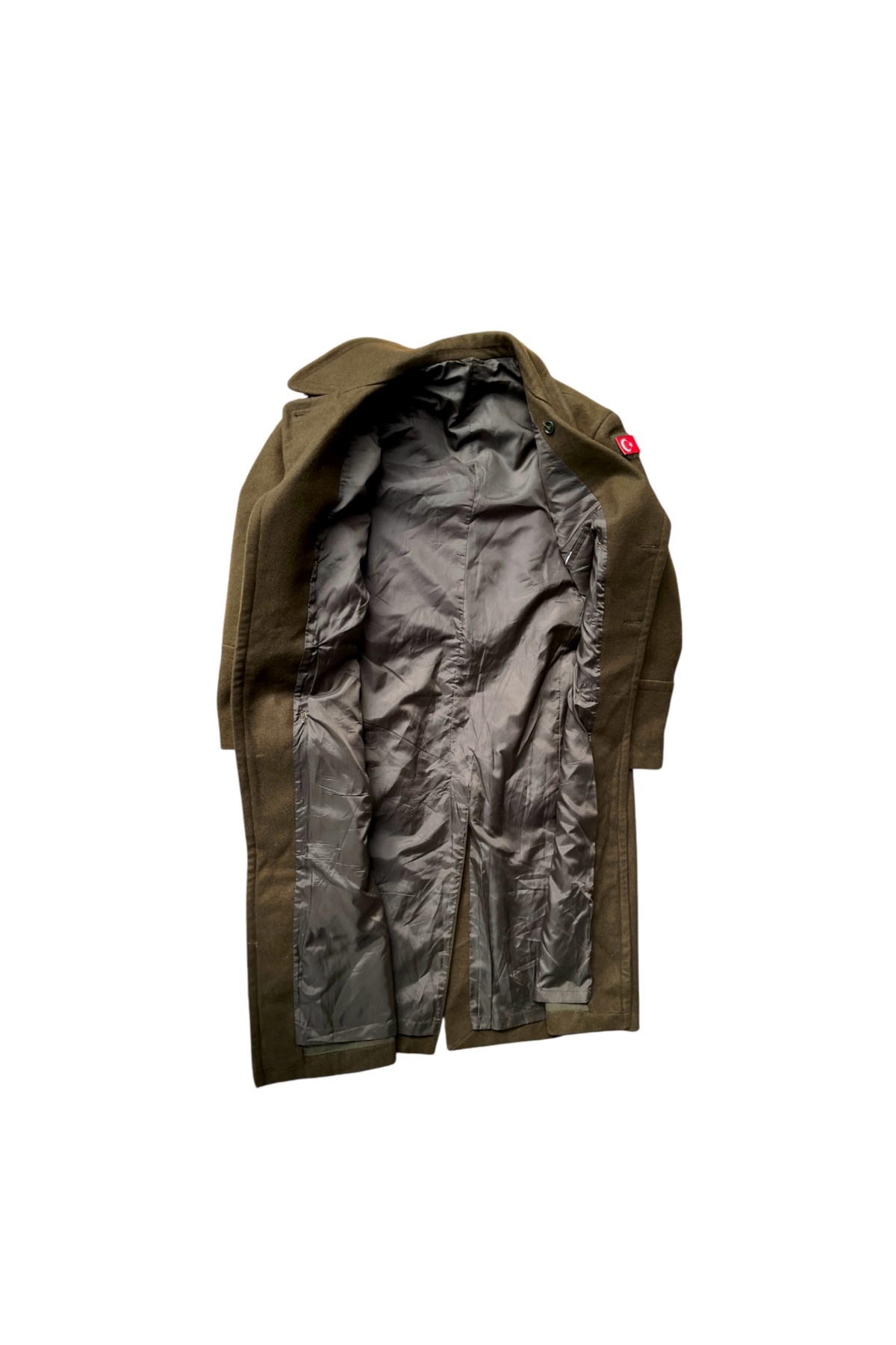 kho military design Türk Ordusu Yün Kaput Unisex (XL-51 D Beden) (Sıfır Ayarında) görsel 5