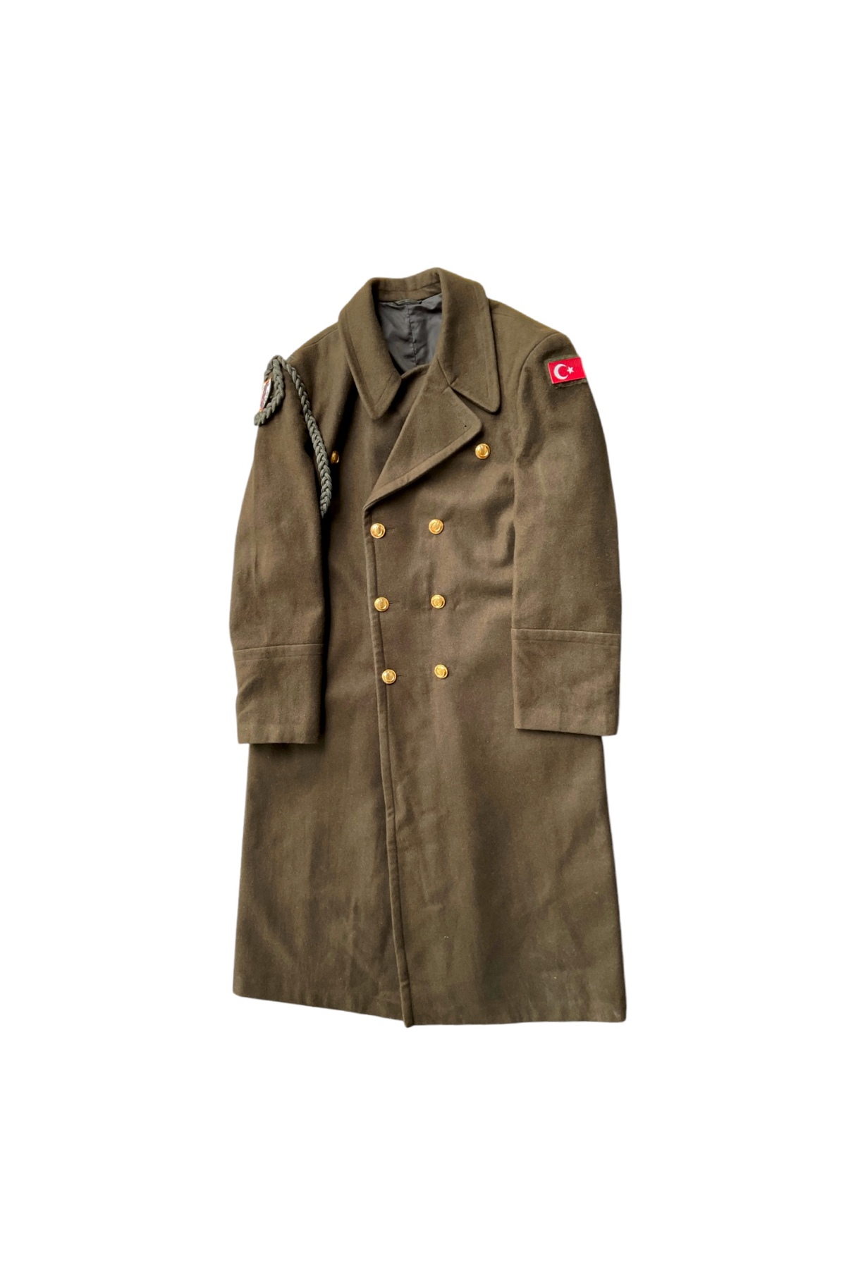 kho military design Türk Ordusu Yün Kaput Unisex (XL-51 D Beden) (Sıfır Ayarında) görsel 4