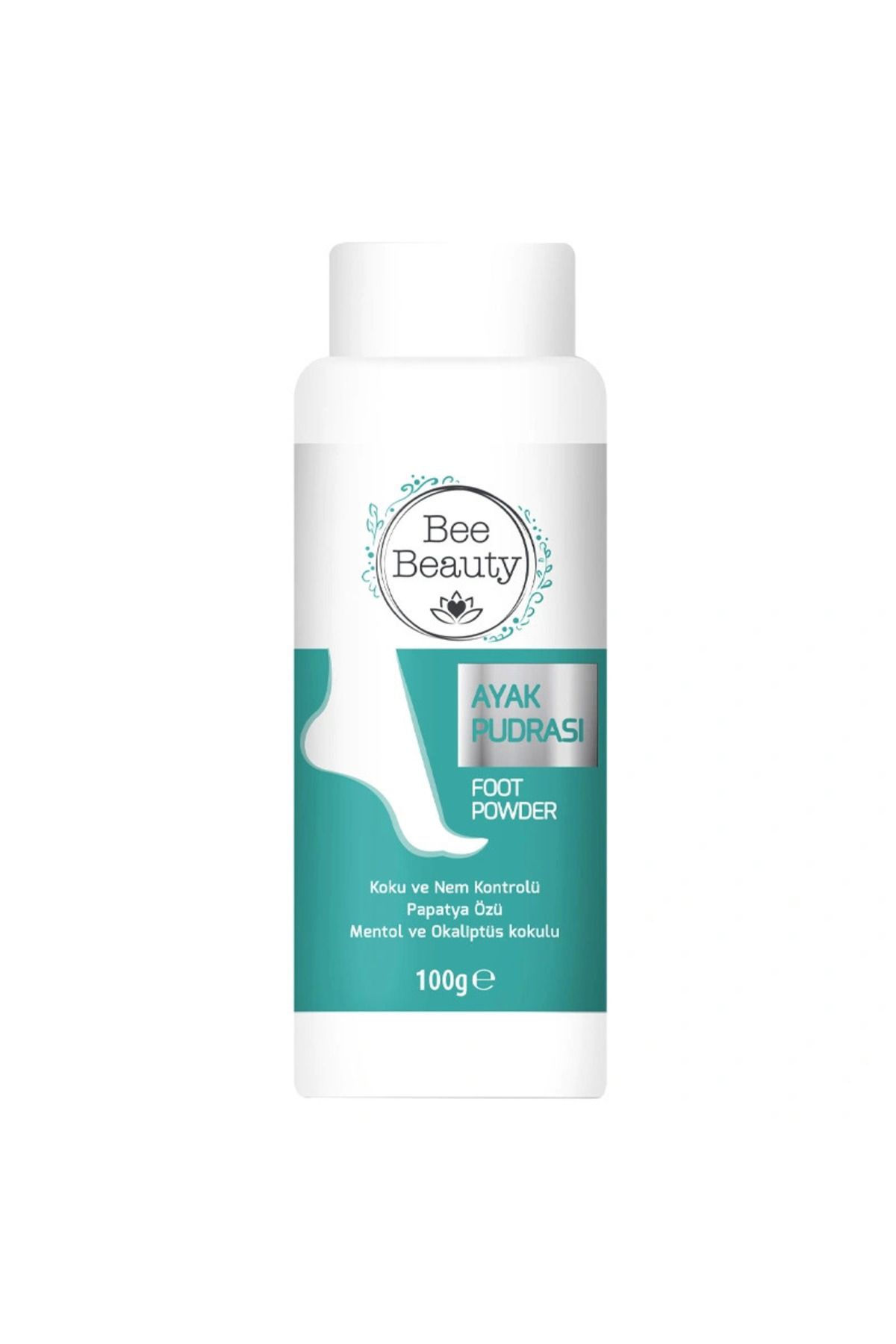 Bee Beauty Koku ve Nem Kontrolü Yapan Ayak Pudrası 100 g