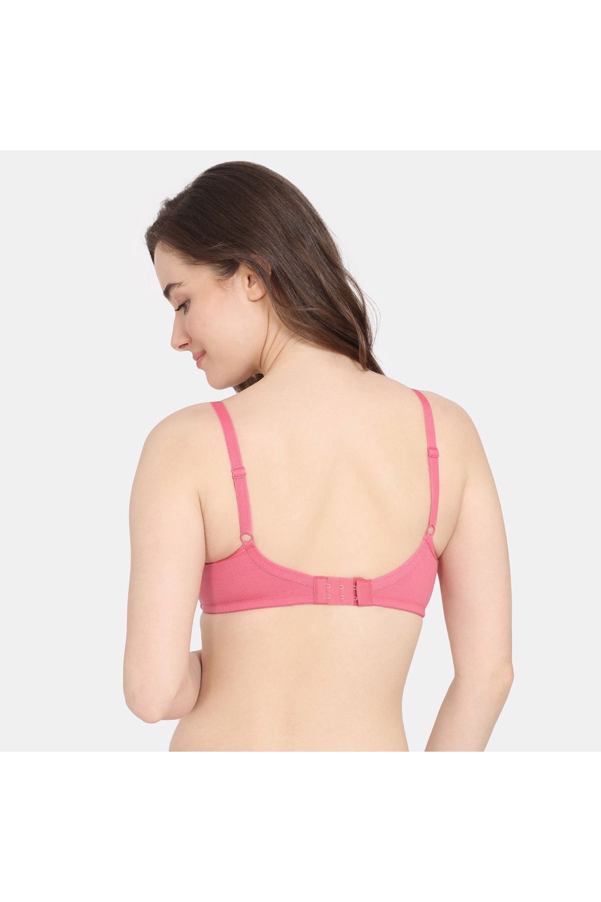 Zivame-Lace Detailed Non-Wired Non-Padded T-shirt Bra 2